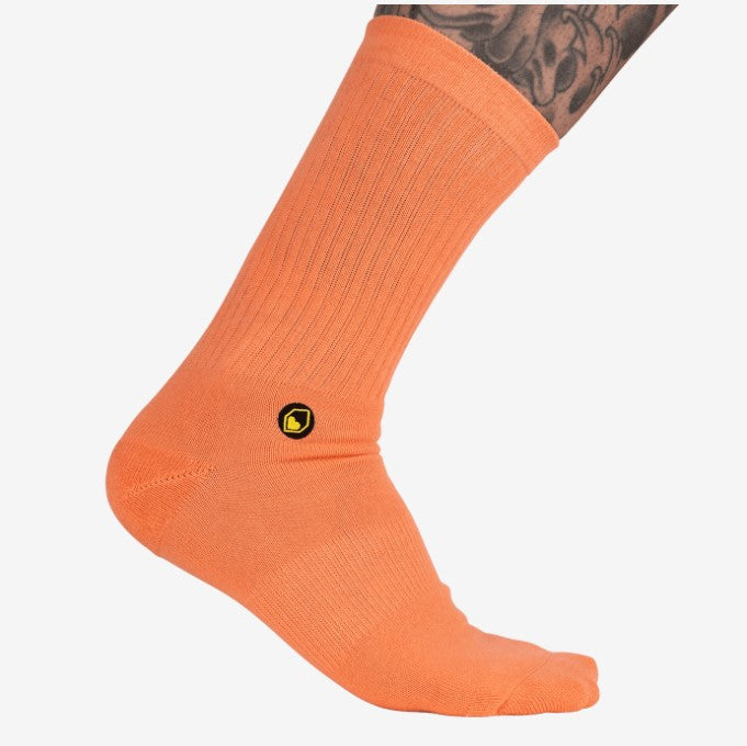 Burgtec everyday crew sock-Coral Reef-BRINK