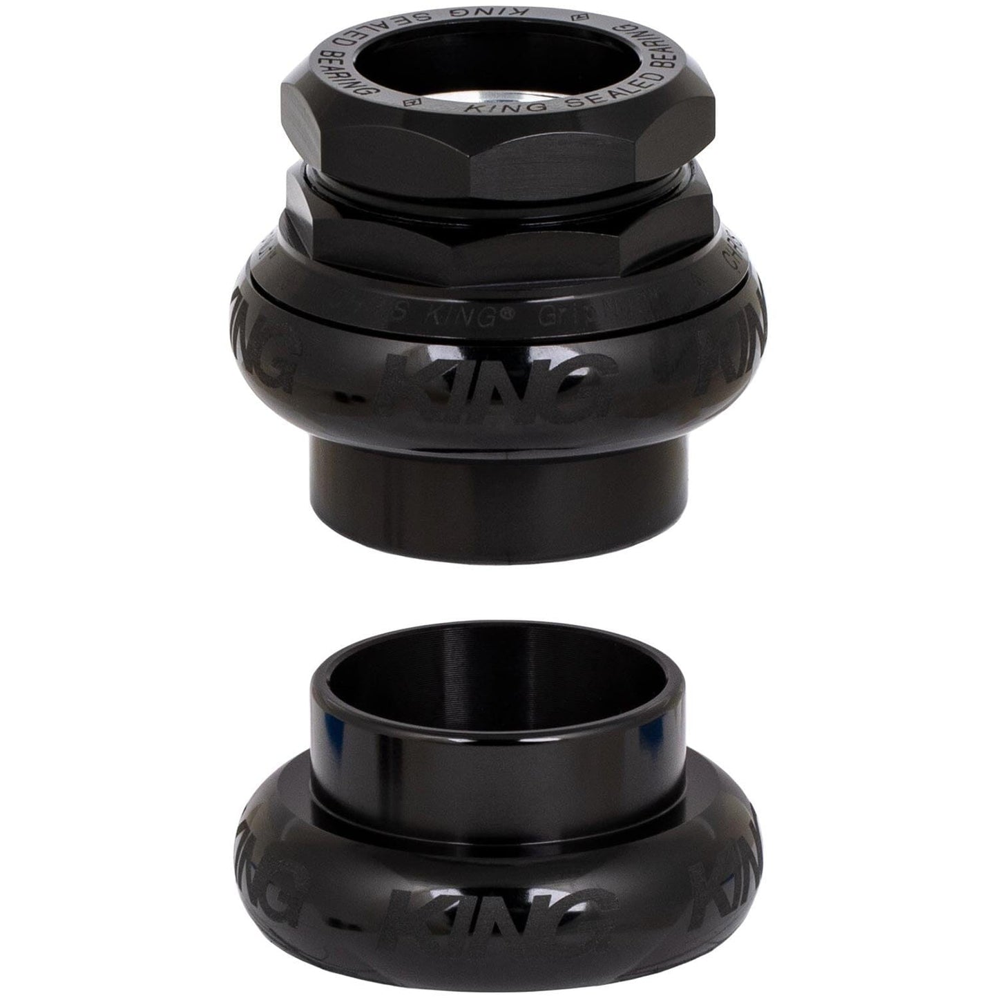 Chris King Gripnut Headset-1-1/8"-Black Sotto Voce-BRINK