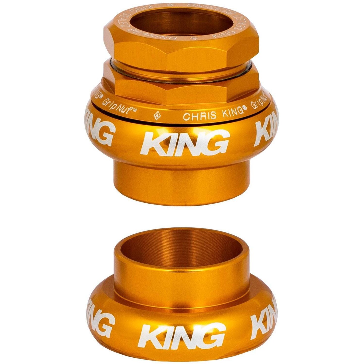 Chris King Gripnut Headset-1-1/8"-Gold-BRINK