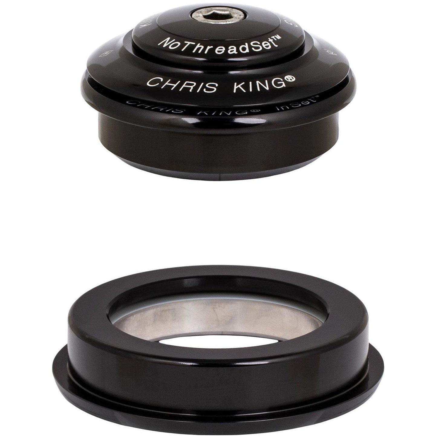 Chris King Inset 2 Headset-ZS44/28.6-ZS56/40-Black-BRINK