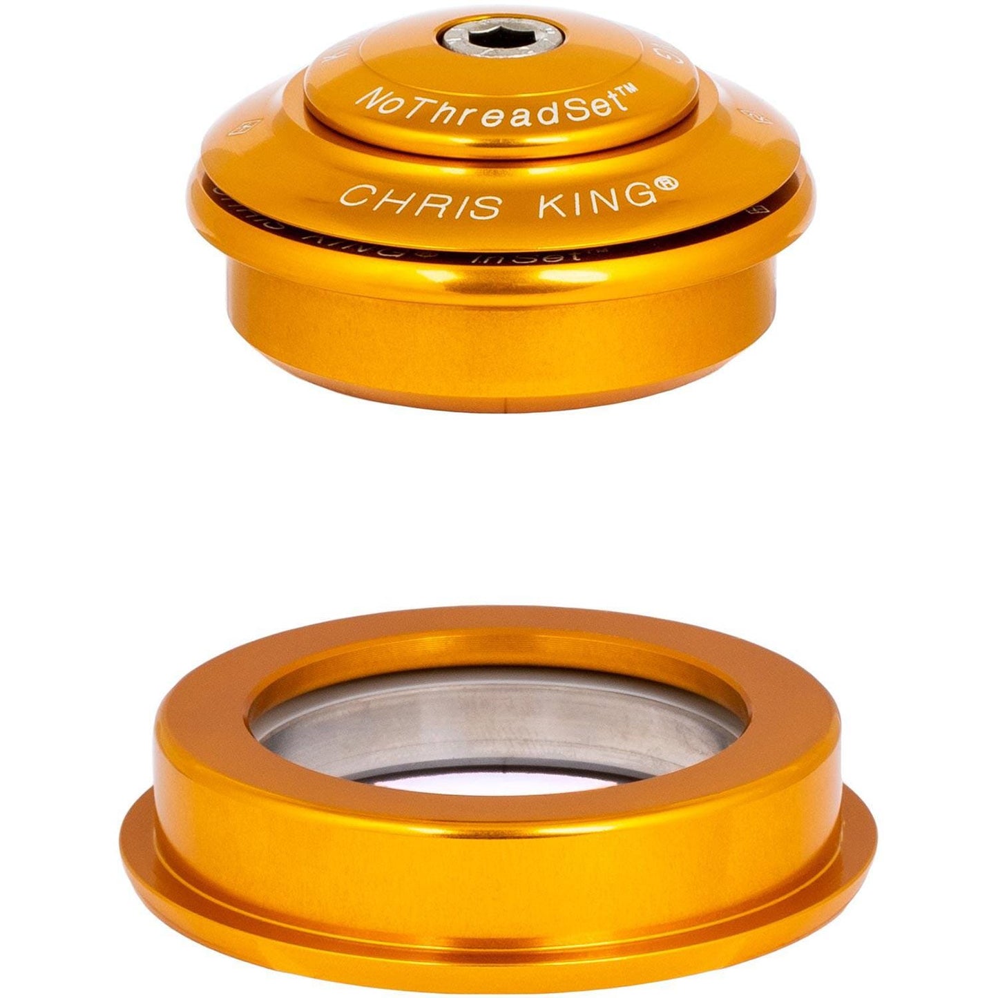 Chris King Inset 2 Headset-ZS44/28.6-ZS56/40-Gold-BRINK