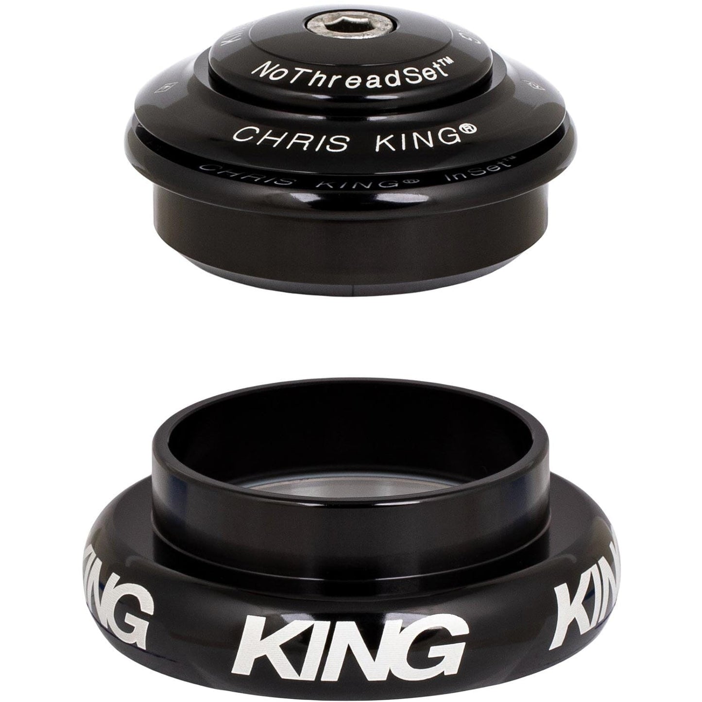 Chris King Inset 7 Headset-ZS44/28.6-EC44/40-Black-BRINK