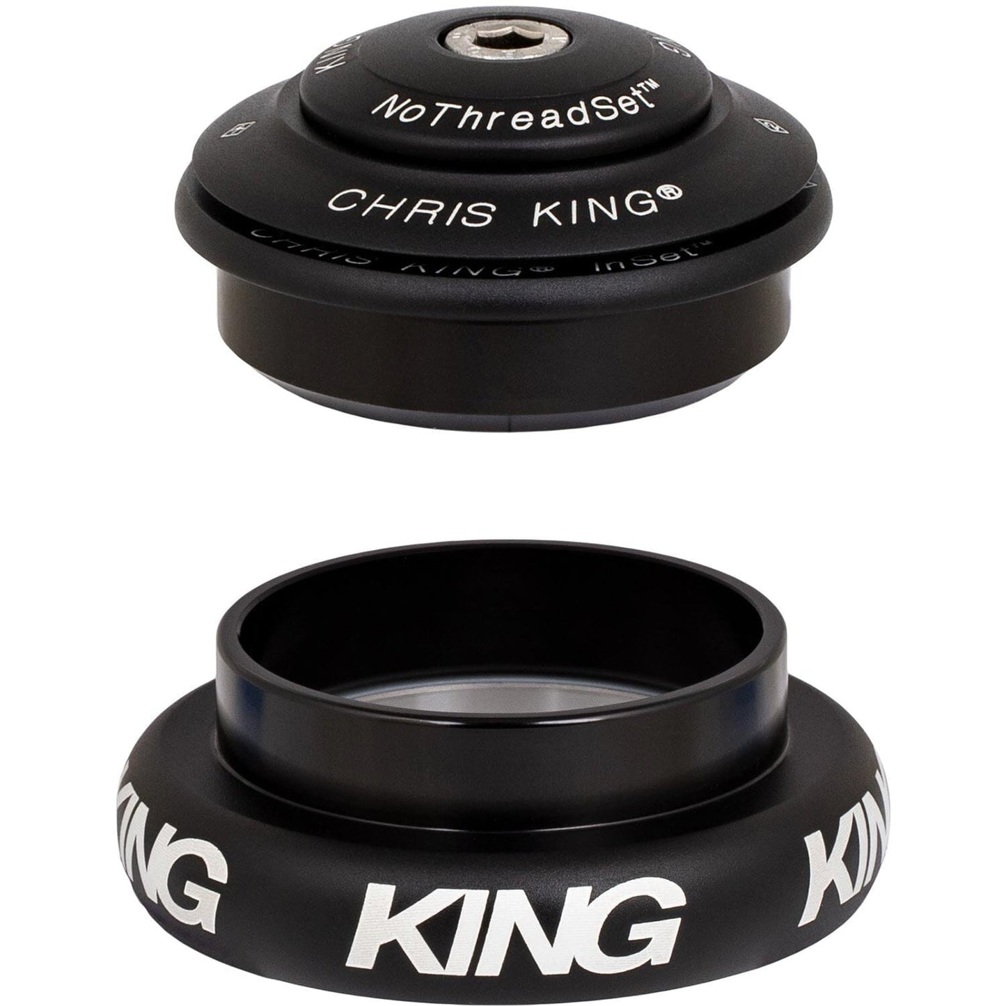 Chris King Inset 7 Headset-ZS44/28.6-EC44/40-Matte Black-BRINK