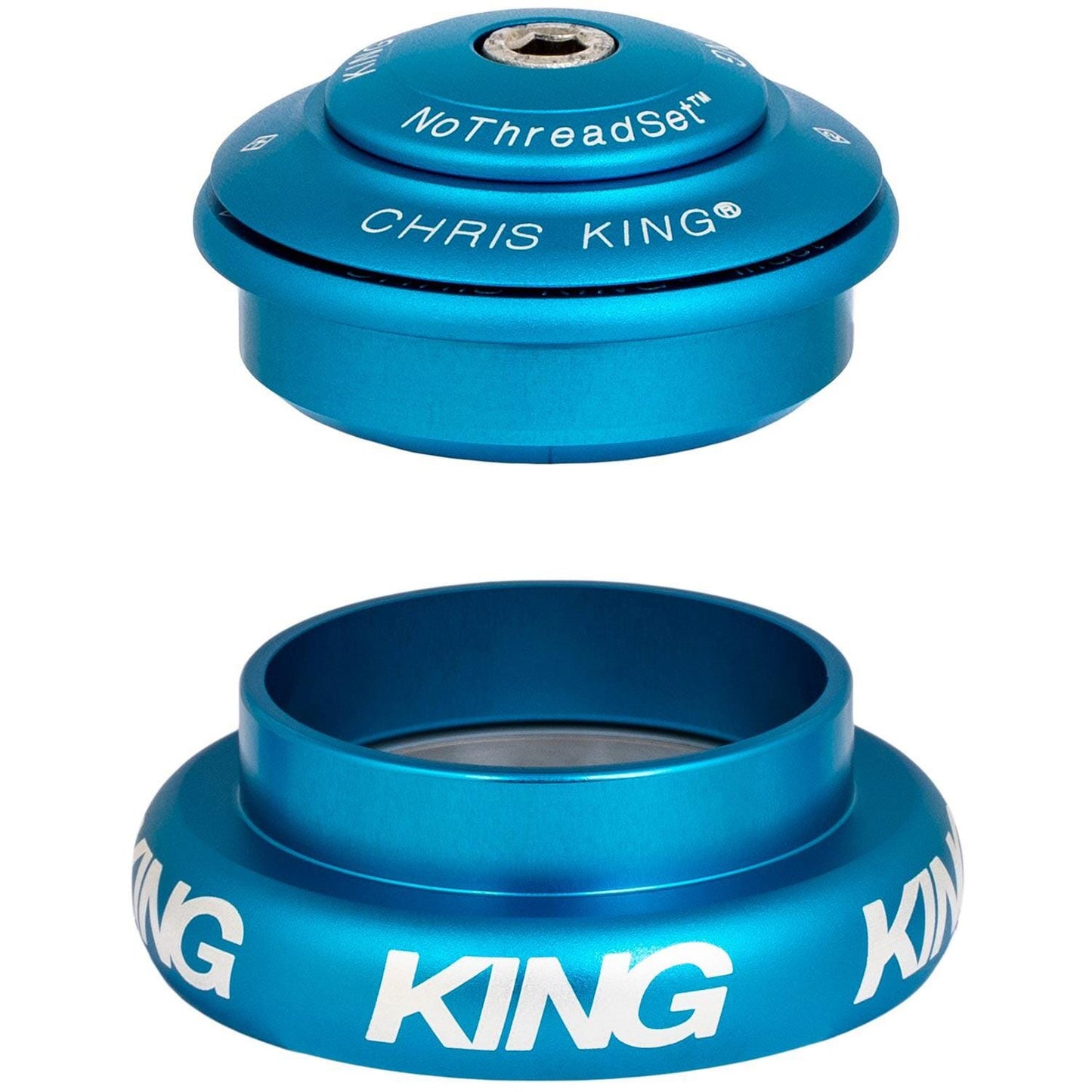 Chris King Inset 7 Headset-ZS44/28.6-EC44/40-Matte Turquoise-BRINK