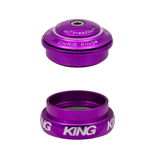 Chris King Inset 8 Headset-ZS44/28.6-EC44/33-3D Violet-BRINK