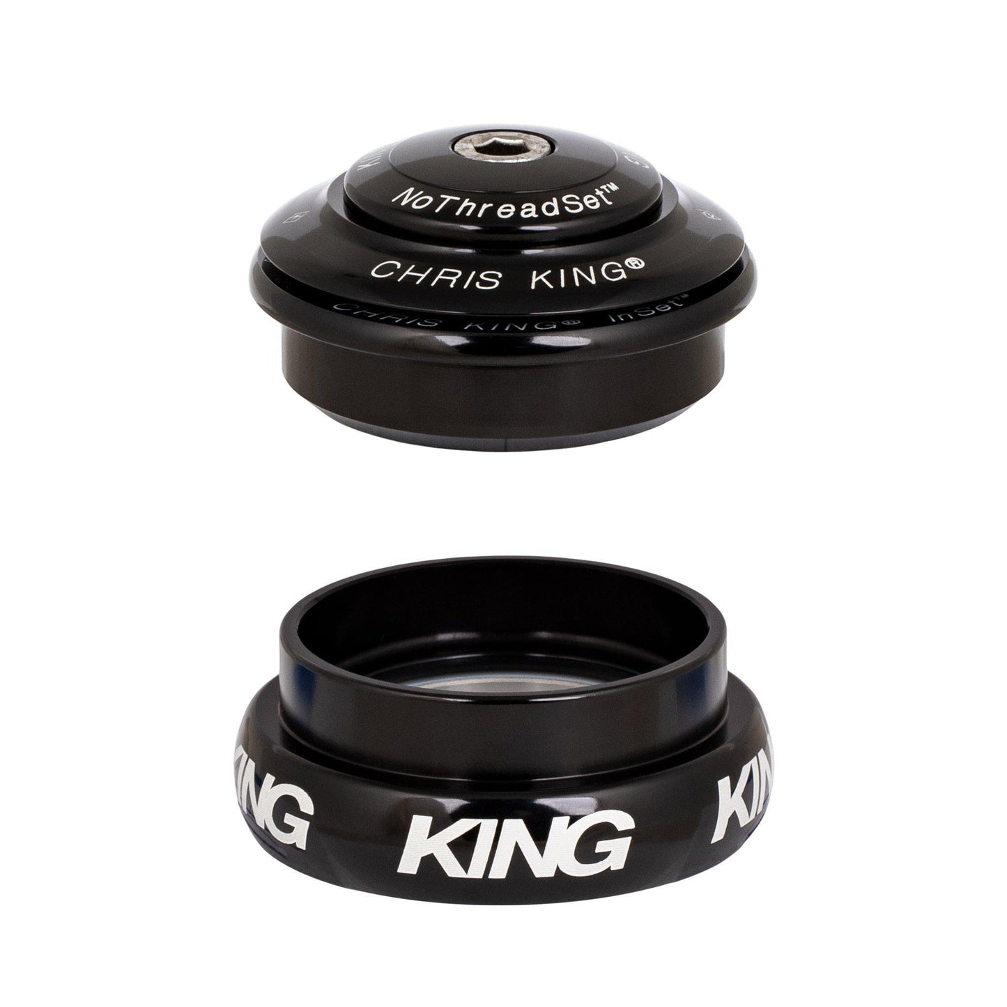 Chris King Inset 8 Headset-ZS44/28.6-EC44/33-Black-BRINK