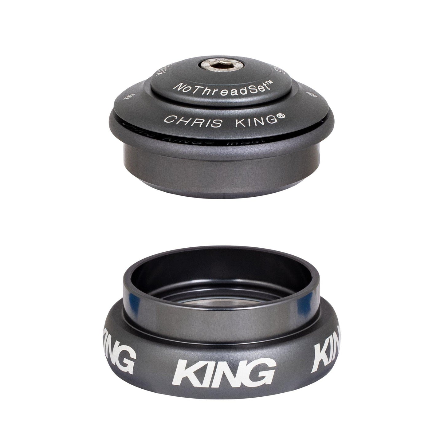 Chris King Inset 8 Headset-ZS44/28.6-EC44/33-Matte Slate-BRINK