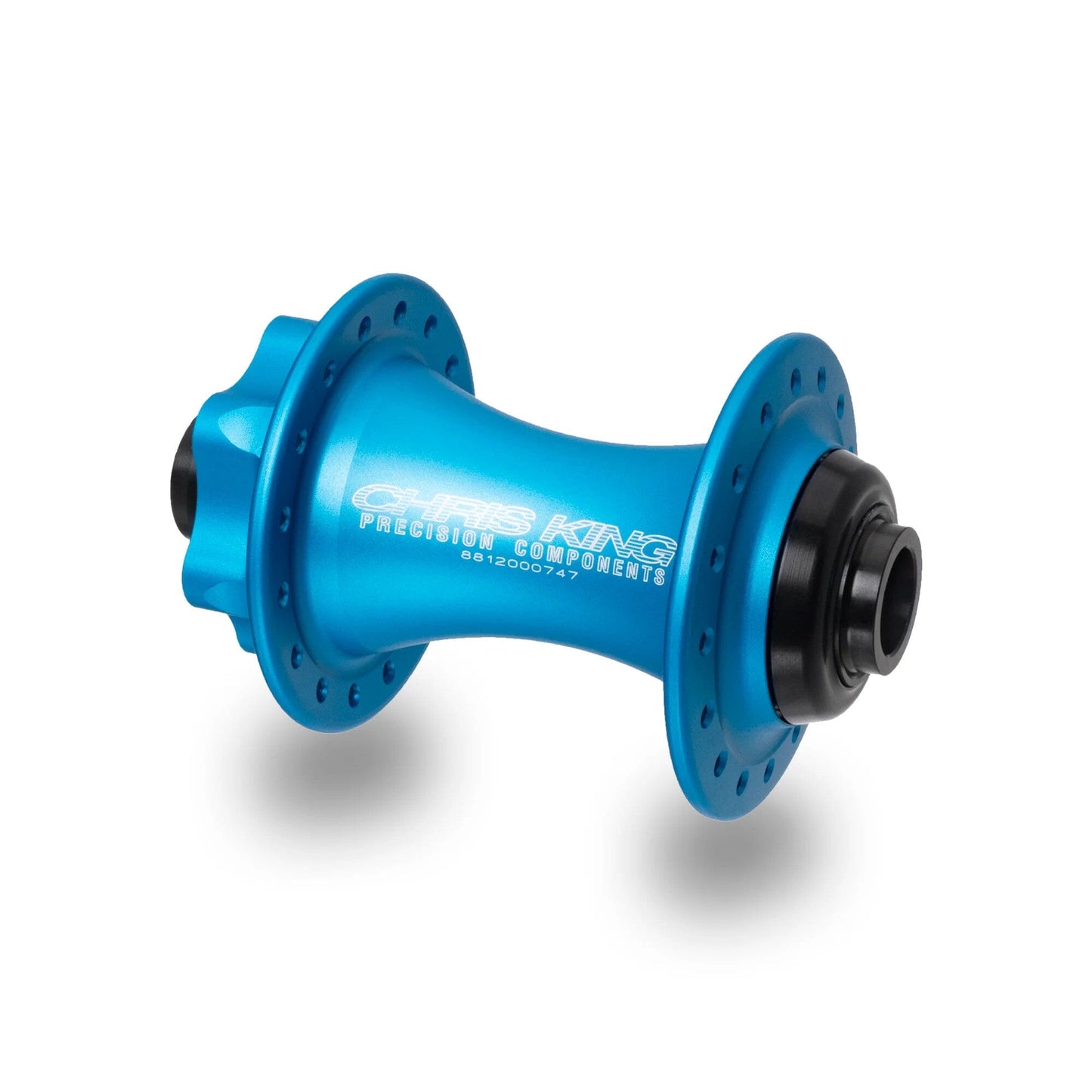 Chris King MTB Boost AB ISO Front Hub | 6-Bolt | Steel Bearings-110 x 20mm-28h-Matte Turquoise-BRINK