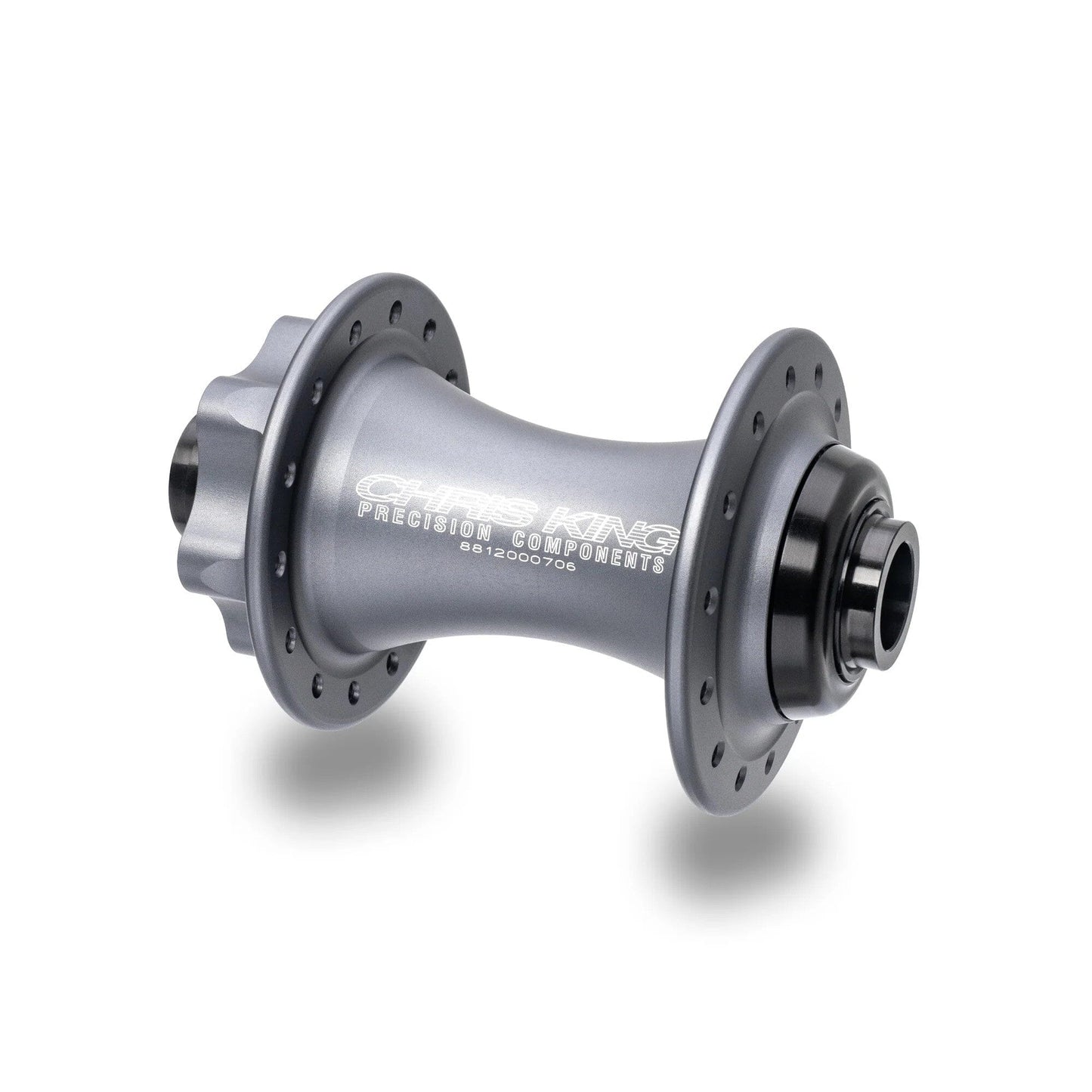 Chris King MTB Boost AB ISO Front Hub | 6-Bolt | Steel Bearings-110 x 20mm-32h-Matte Slate-BRINK