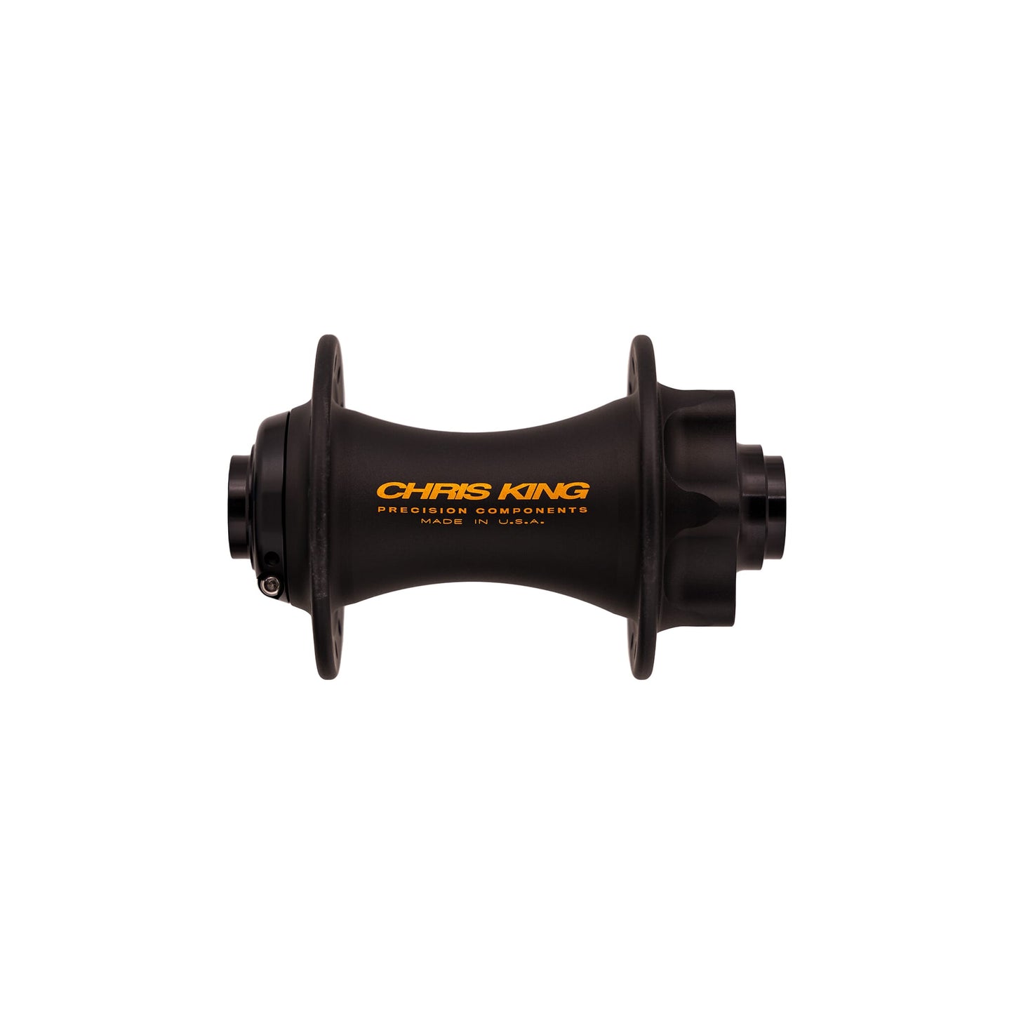 Chris King MTB Boost Front Hub | 6-Bolt | Ceramic Bearings-110 x 15mm-28h-Black/Gold-BRINK