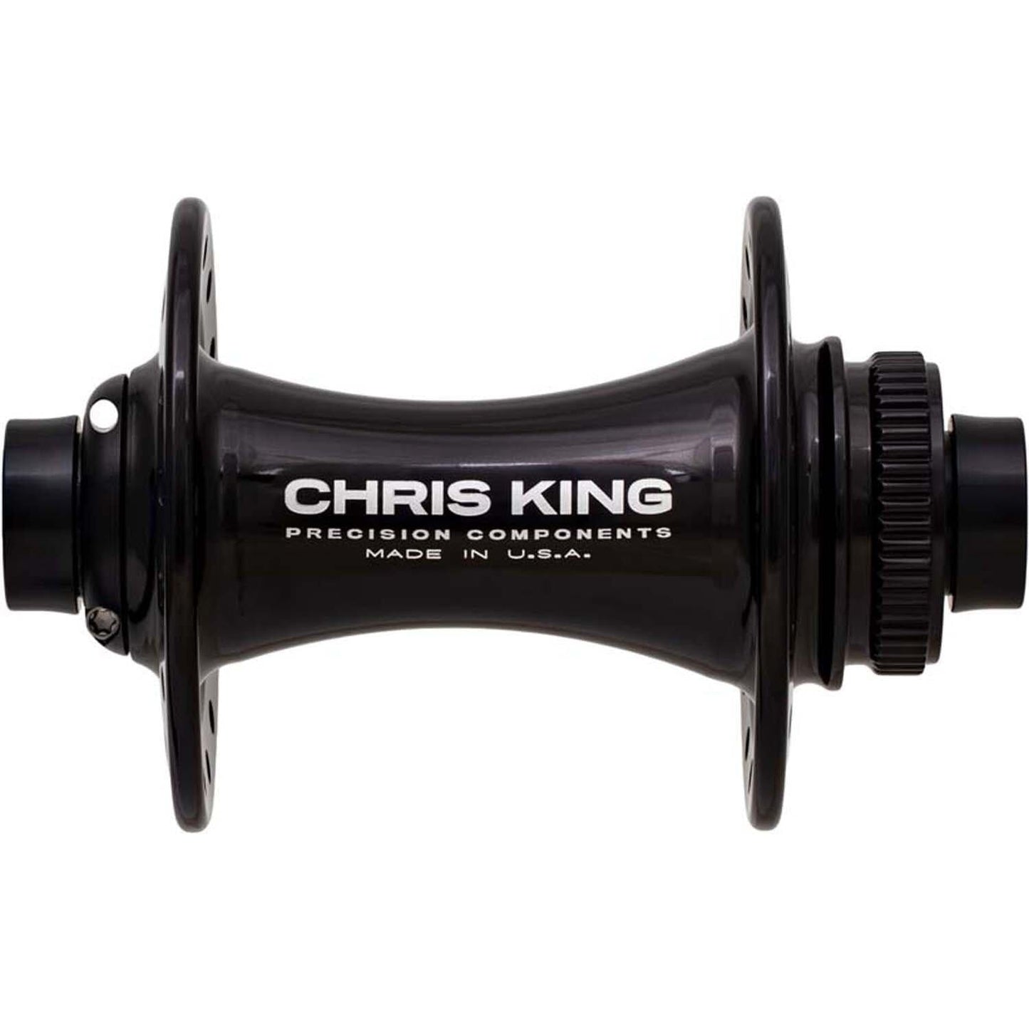 Chris King MTB Boost Front Hub | Centre Lock | Ceramic Bearings-110 x 15mm-24h-Black-BRINK