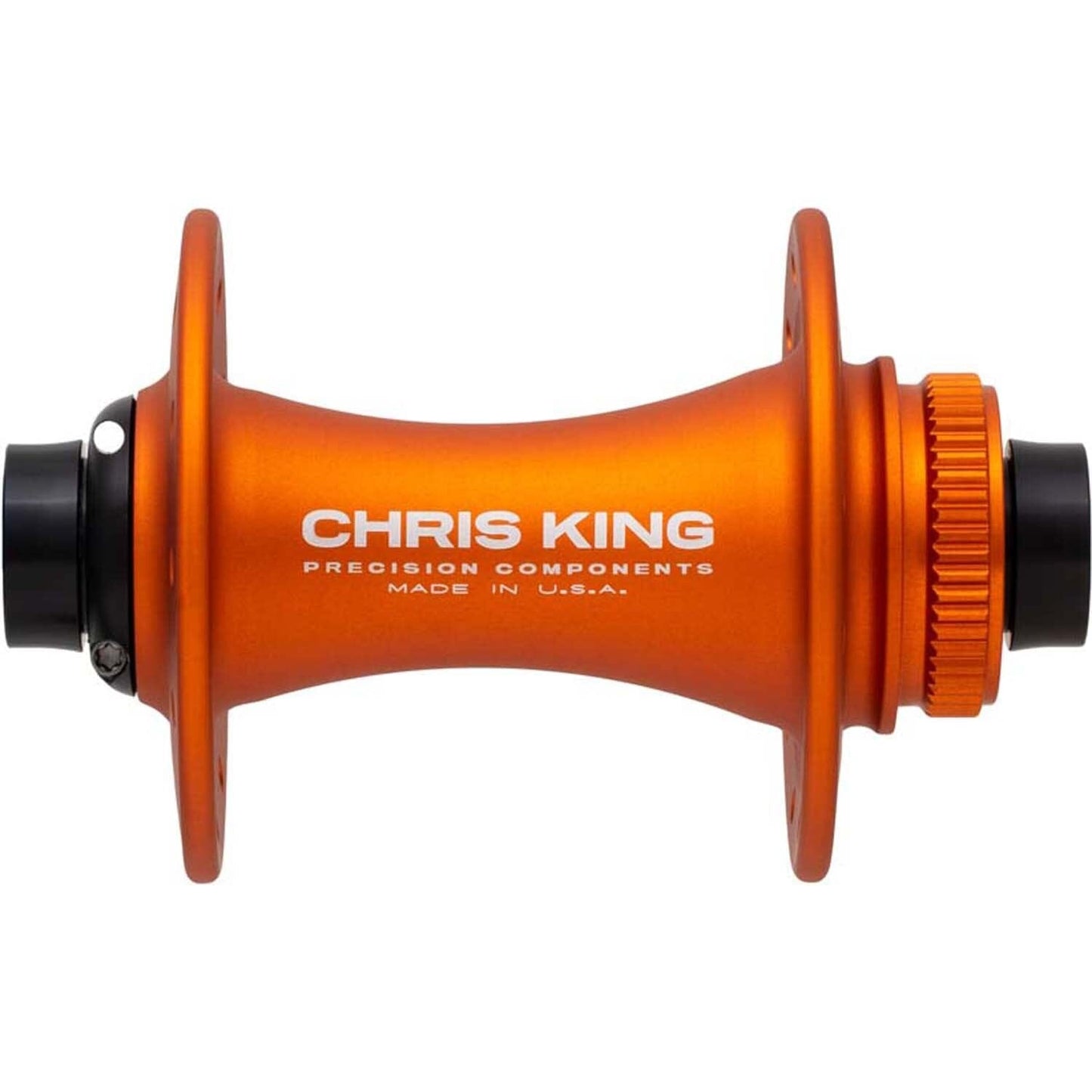 Chris King MTB Boost Front Hub | Centre Lock | Ceramic Bearings-110 x 15mm-24h-Matte Mango-BRINK