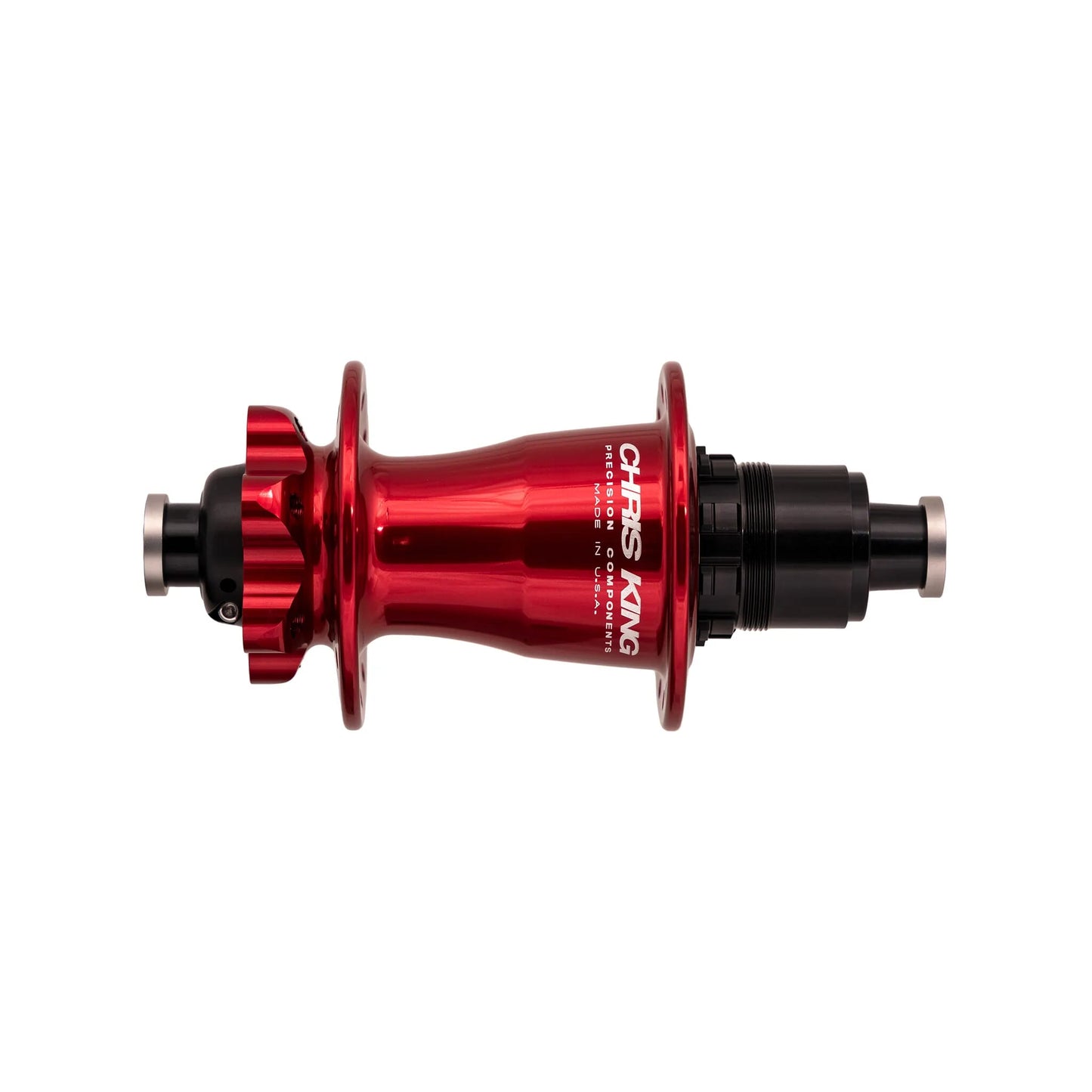 Chris King MTB Boost Rear Hub | 6-Bolt | Steel Bearings-28h-Red-XD-BRINK