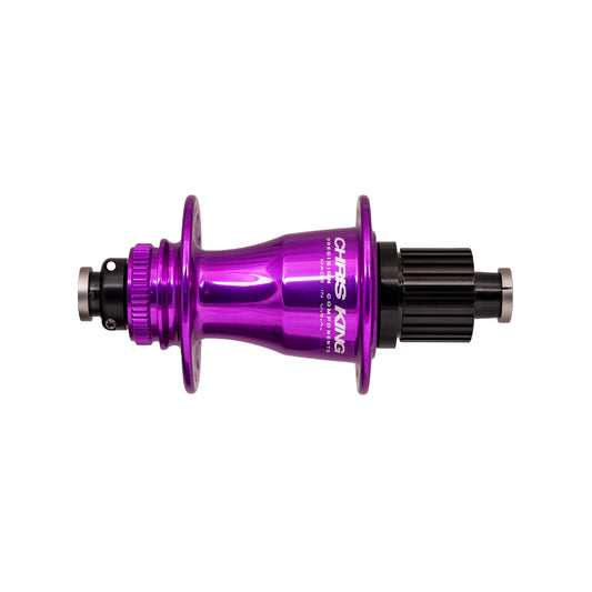 Chris King MTB Boost Rear Hub | Centre lock | Ceramic Bearings-24h-3D Violet-HG-BRINK