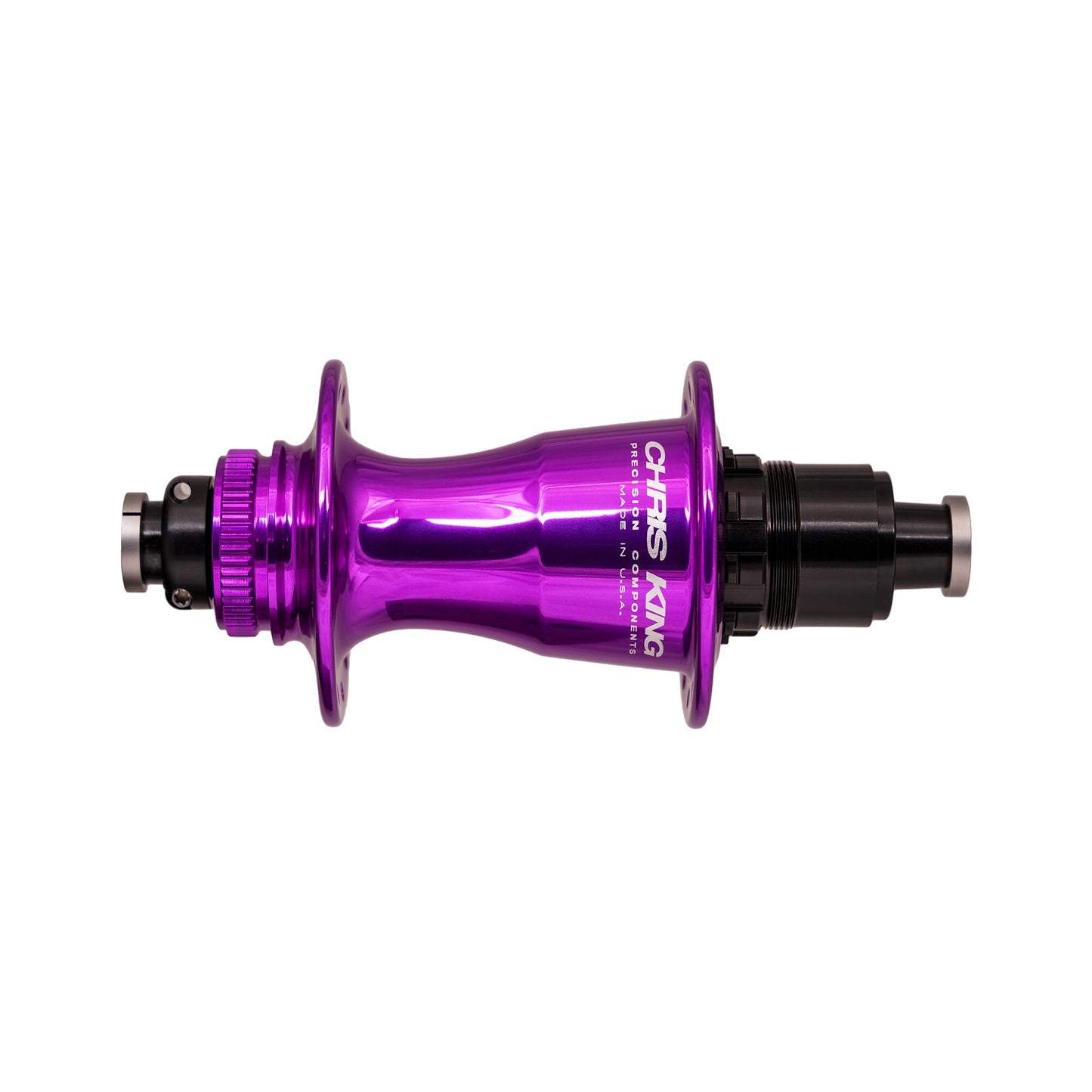 Chris King MTB Superboost Rear Hub | Centre lock | Steel Bearings-28h-3D Violet-HG-BRINK