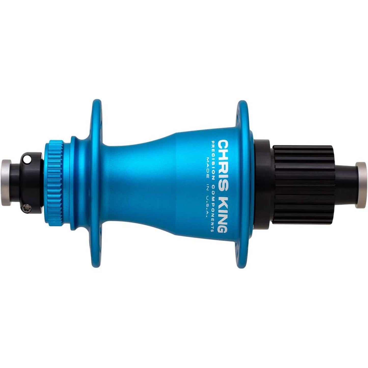 Chris King Road R45 Rear Hub | Ceramic Bearings-28h-Matte Turquoise-HG-BRINK