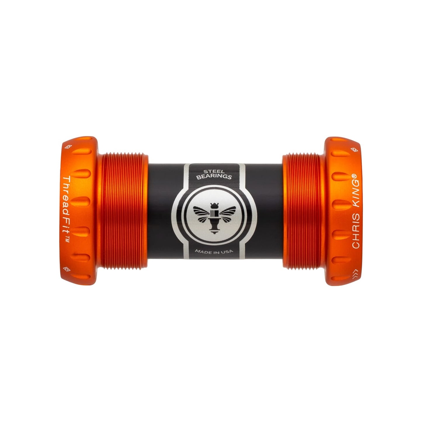 Chris King ThreadFit 24 Bottom Bracket-68-73mm-Matte Mango-Ceramic Bearings-BRINK