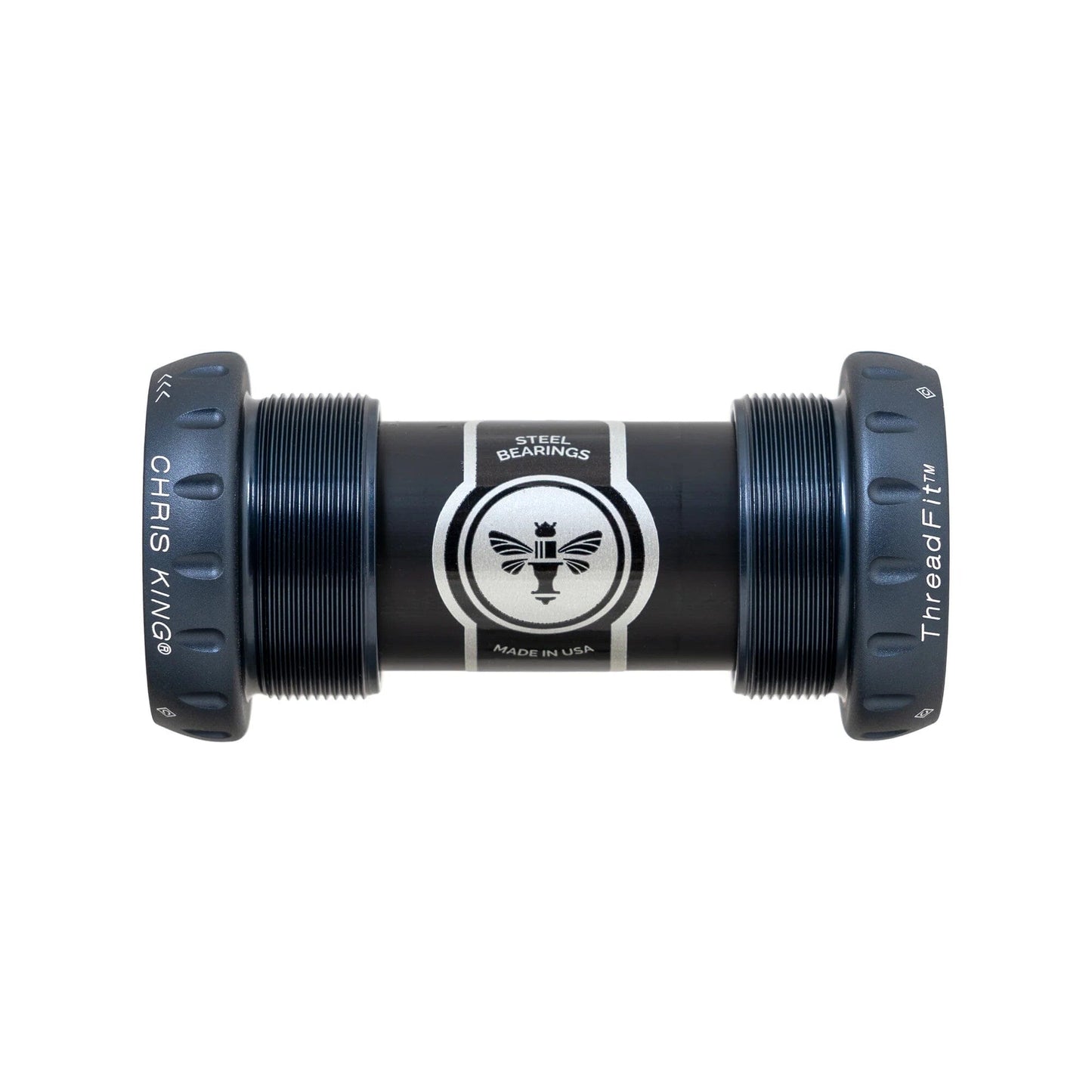 Chris King ThreadFit 24 Bottom Bracket-68-73mm-Midnight-Ceramic Bearings-BRINK