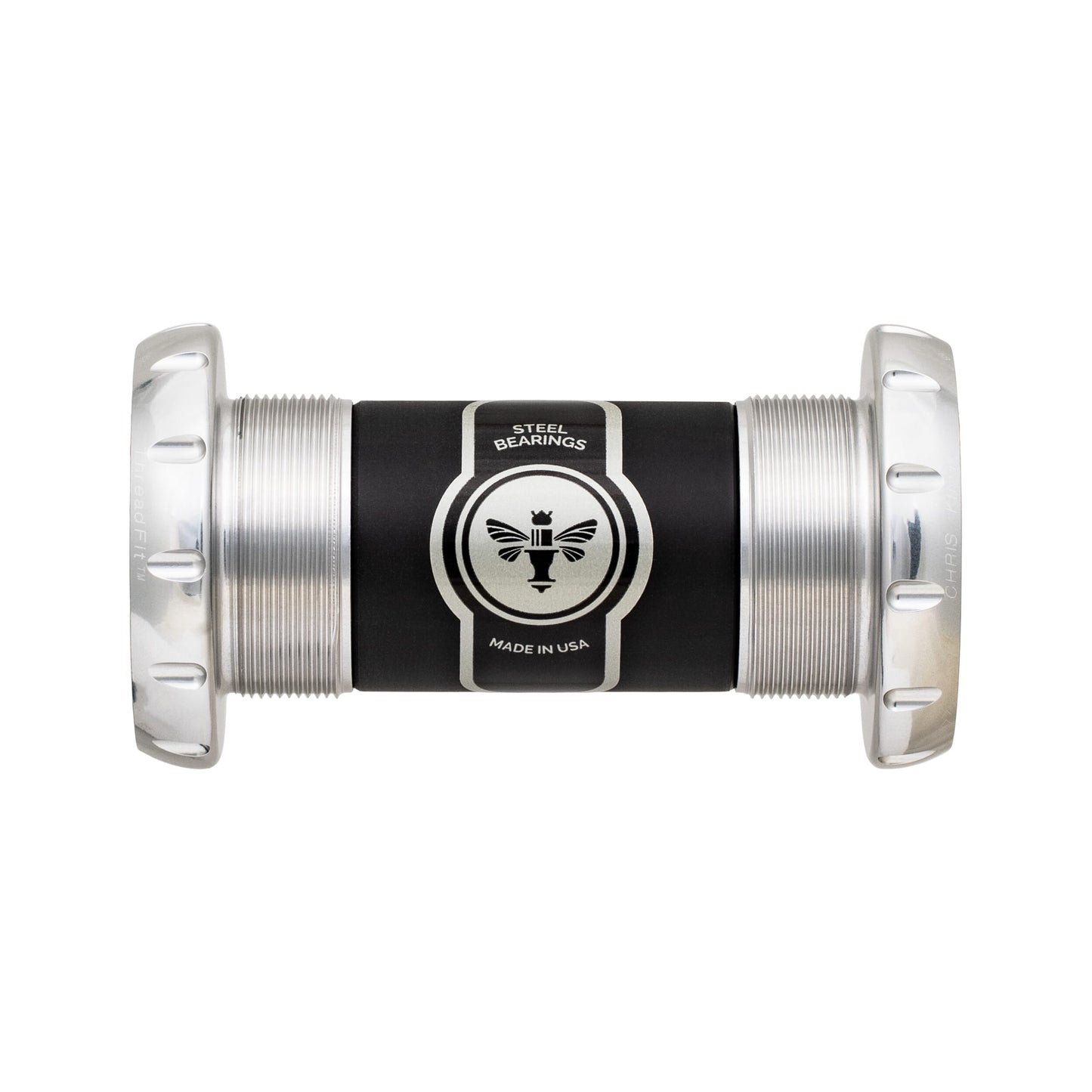 Chris King ThreadFit 30 Bottom Bracket-68-73mm-Silver-Ceramic Bearings-BRINK