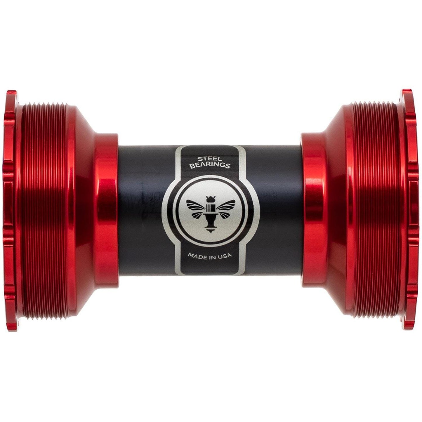 Chris King ThreadFit T47 24i Bottom Bracket-86-92mm-Red-Ceramic Bearings-BRINK