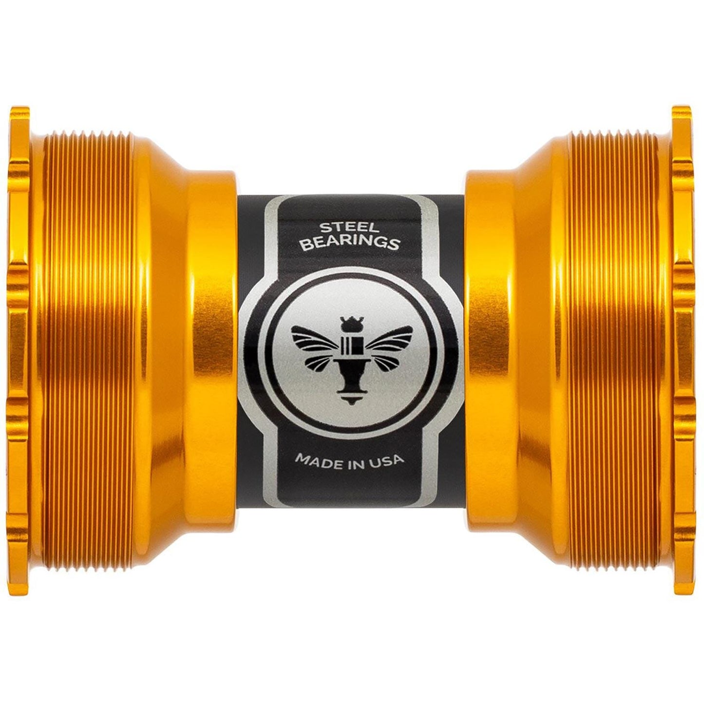 Chris King ThreadFit T47 30i Bottom Bracket-30 68-92mm / 24 68-73mm-Gold-Ceramic Bearings-BRINK