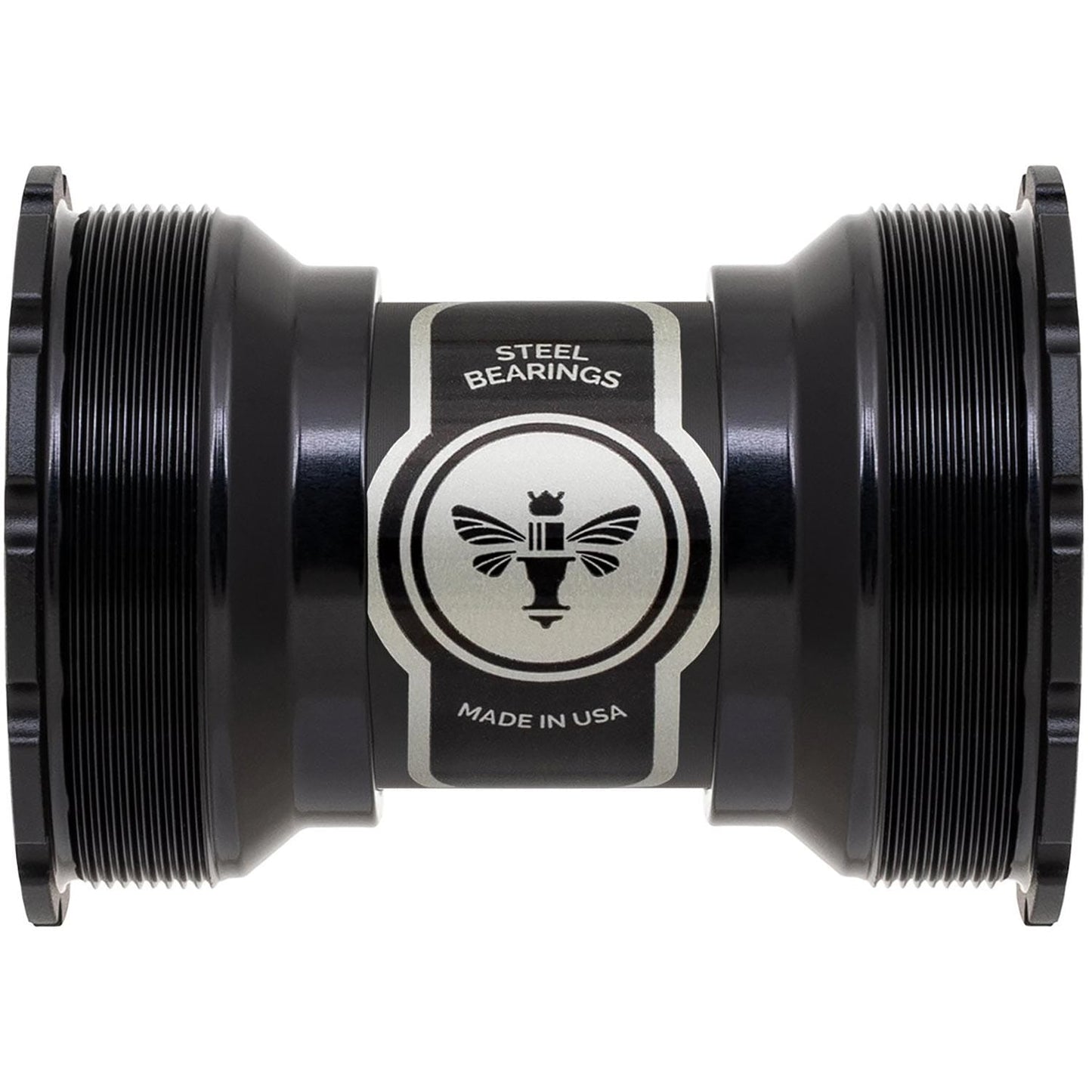 Chris King ThreadFit T47 30i Bottom Bracket-30 68-92mm / 24 68-73mm-Matte Black-Ceramic Bearings-BRINK