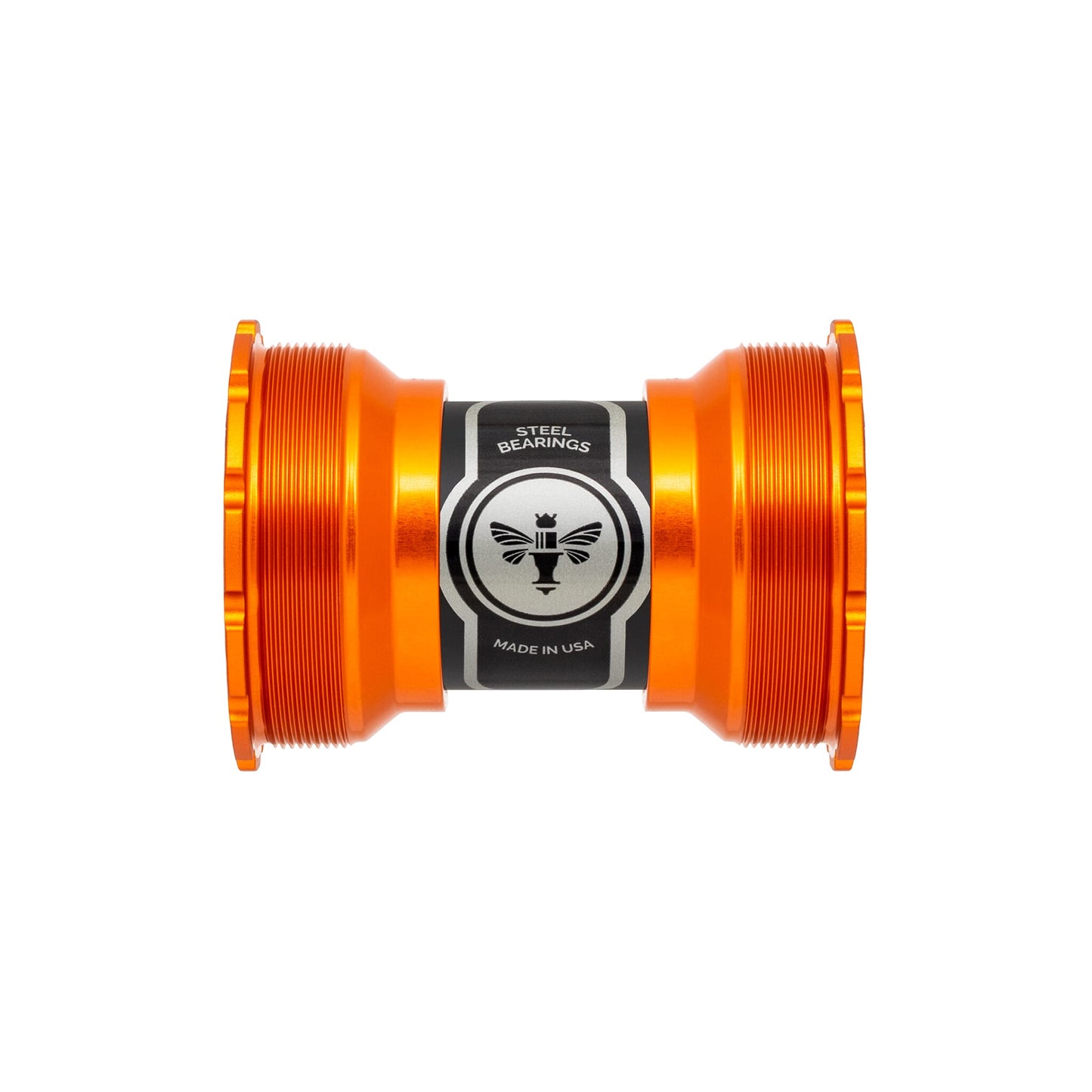 Chris King ThreadFit T47 30i Bottom Bracket-30 68-92mm / 24 68-73mm-Matte Mango-Ceramic Bearings-BRINK