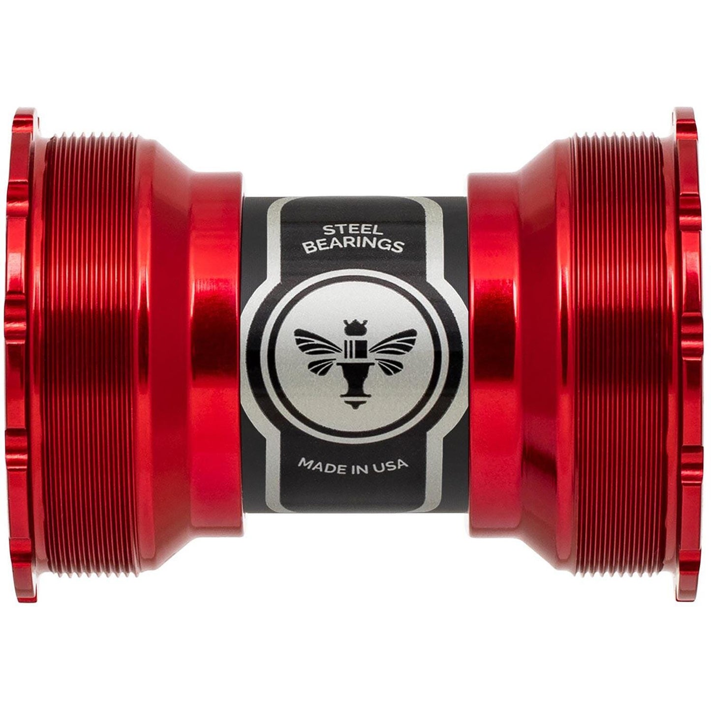 Chris King ThreadFit T47 30i Bottom Bracket-30 68-92mm / 24 68-73mm-Red-Ceramic Bearings-BRINK