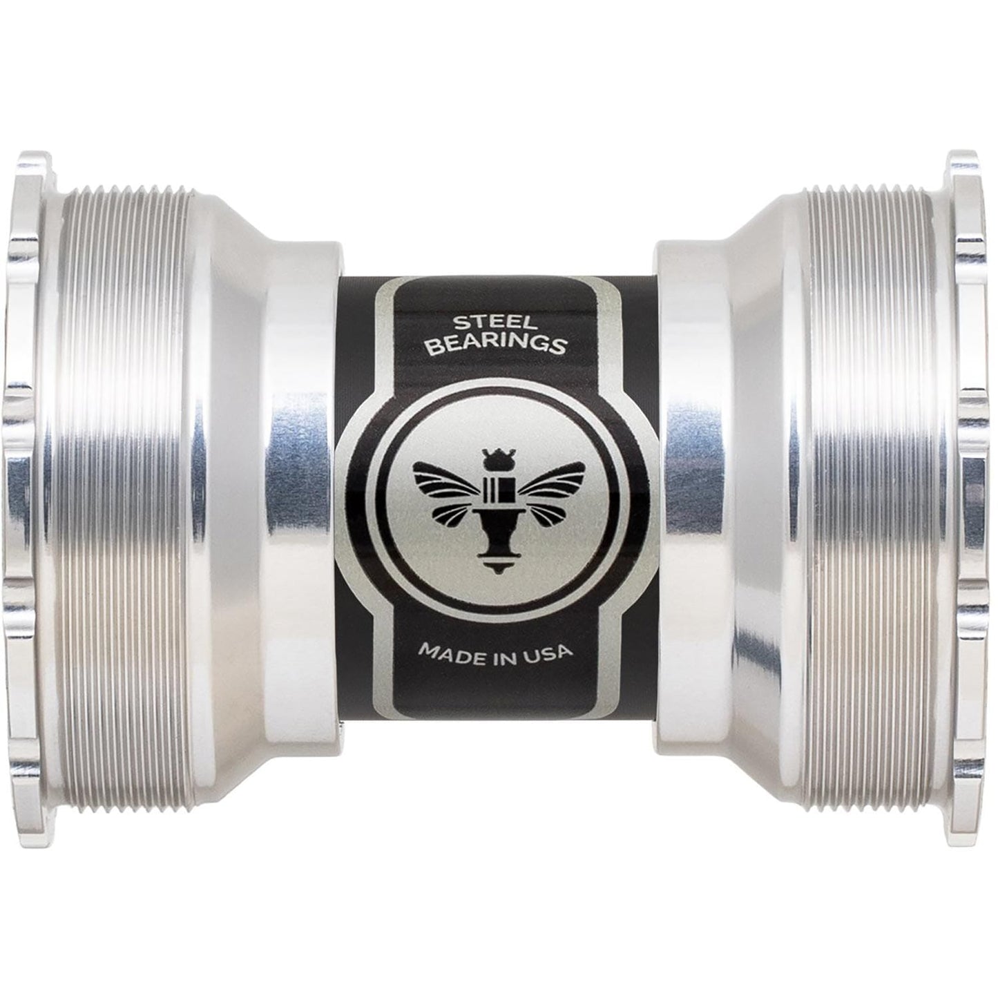 Chris King ThreadFit T47 30i Bottom Bracket-30 68-92mm / 24 68-73mm-Silver-Ceramic Bearings-BRINK