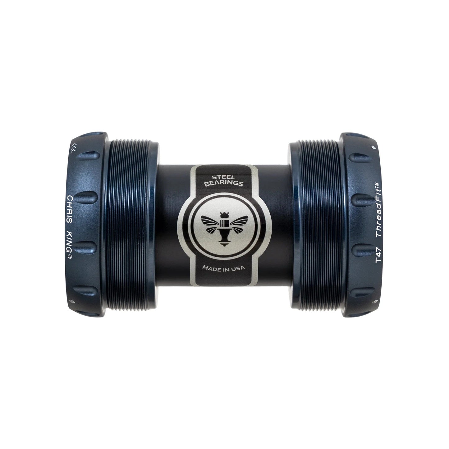 Chris King ThreadFit T47 30x Bottom Bracket-68-73mm-Midnight-Ceramic Bearings-BRINK