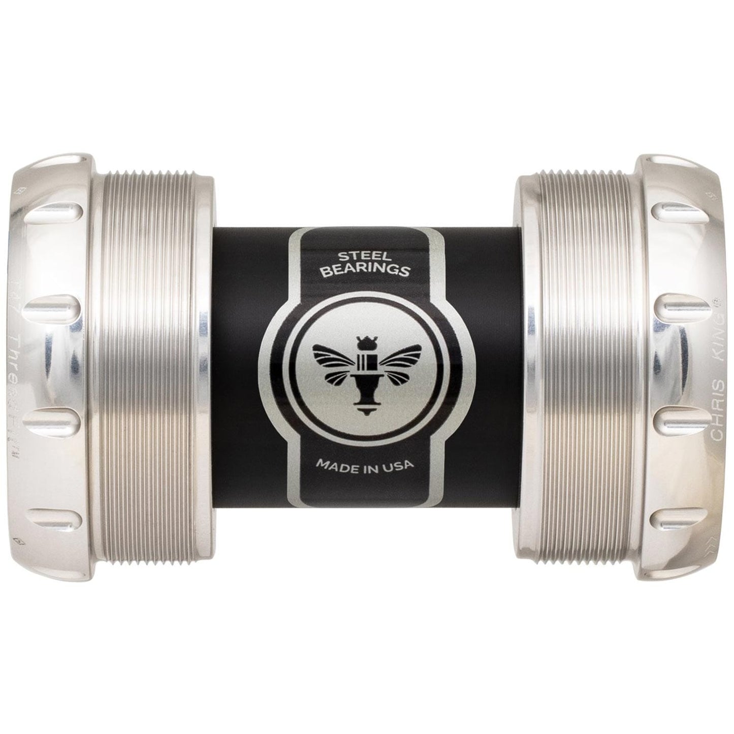 Chris King ThreadFit T47 30x Bottom Bracket-68-73mm-Silver-Ceramic Bearings-BRINK