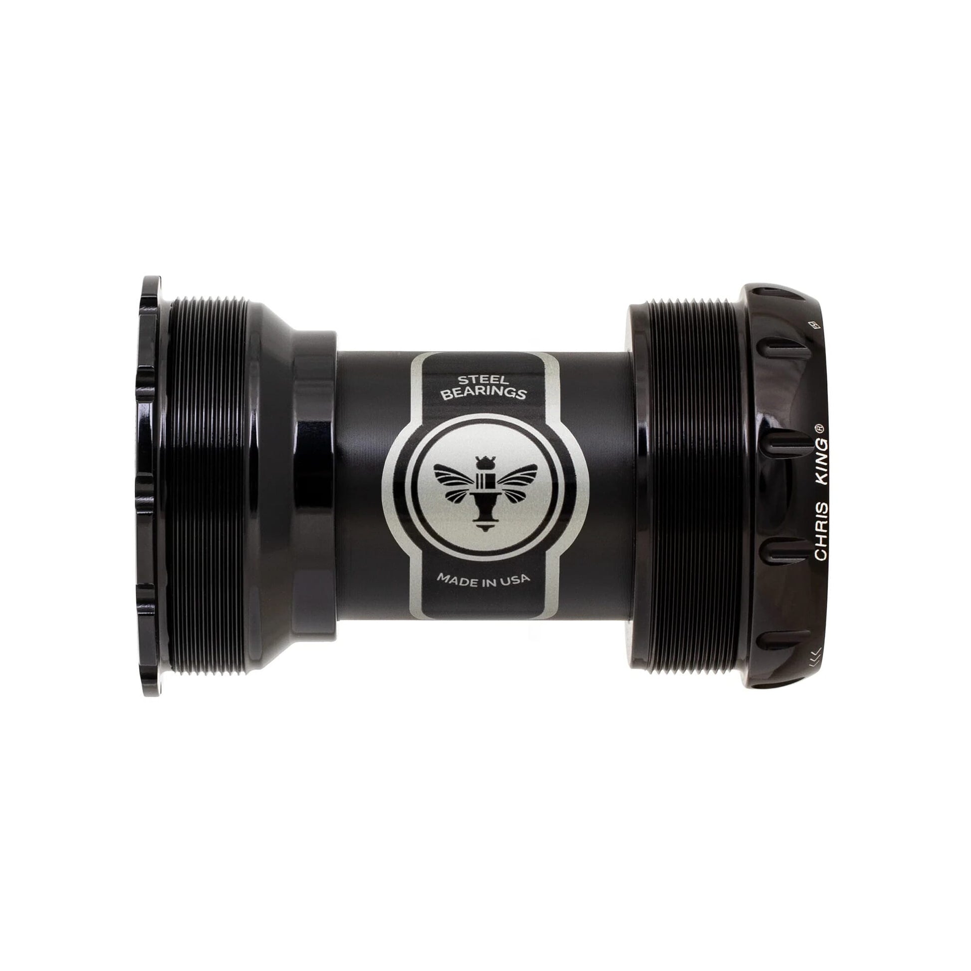 Chris King Threadfit T47A 30 Bottom Bracket-68-73mm-Black-Ceramic Bearings-BRINK