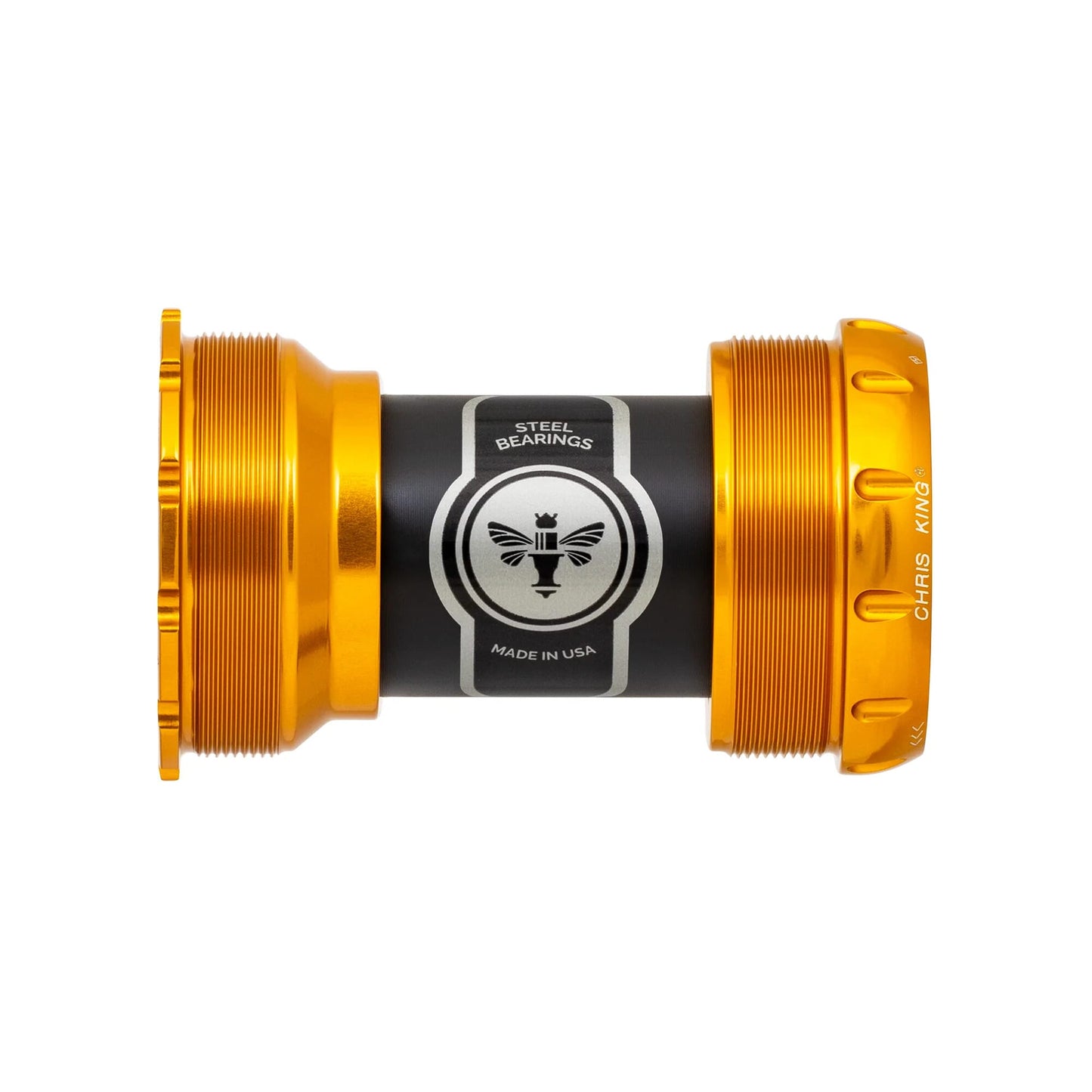 Chris King Threadfit T47A 30 Bottom Bracket-68-73mm-Gold-Ceramic Bearings-BRINK