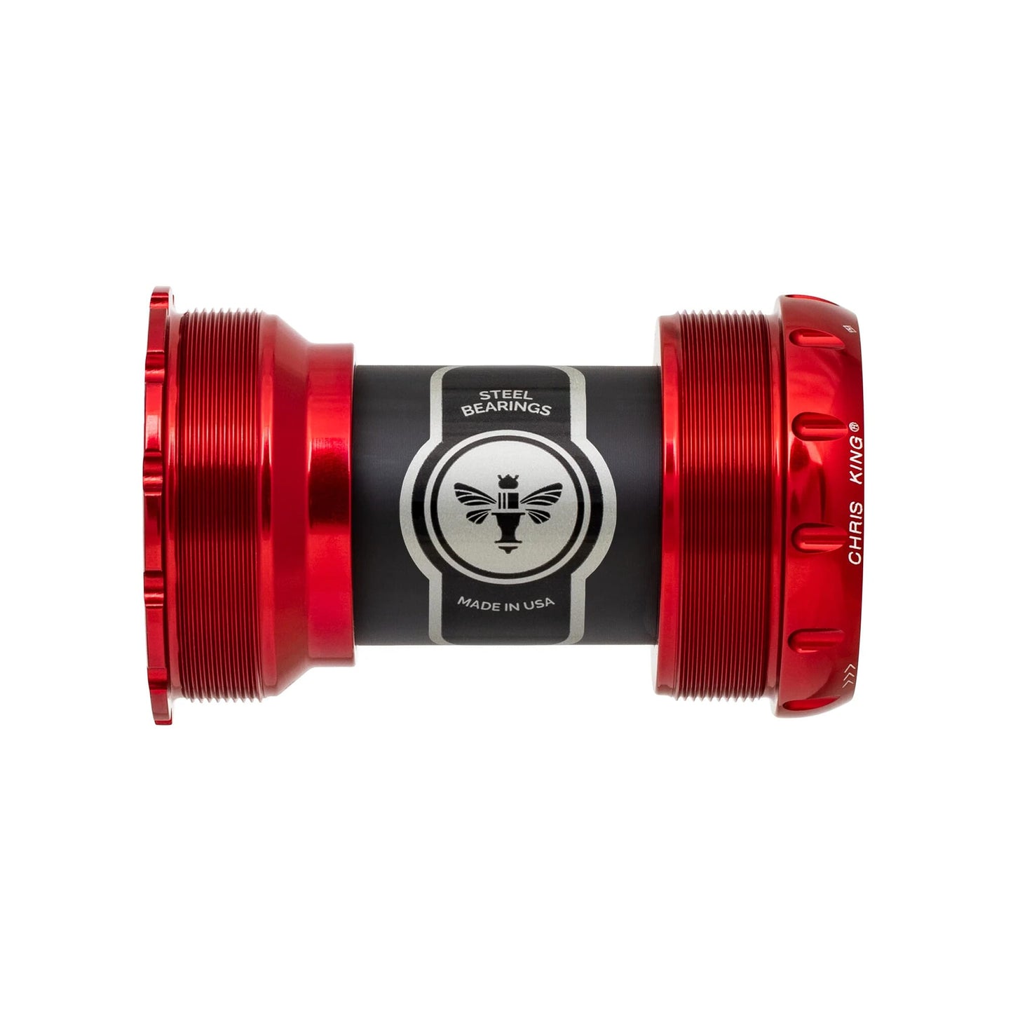 Chris King Threadfit T47A 30 Bottom Bracket-68-73mm-Red-Ceramic Bearings-BRINK