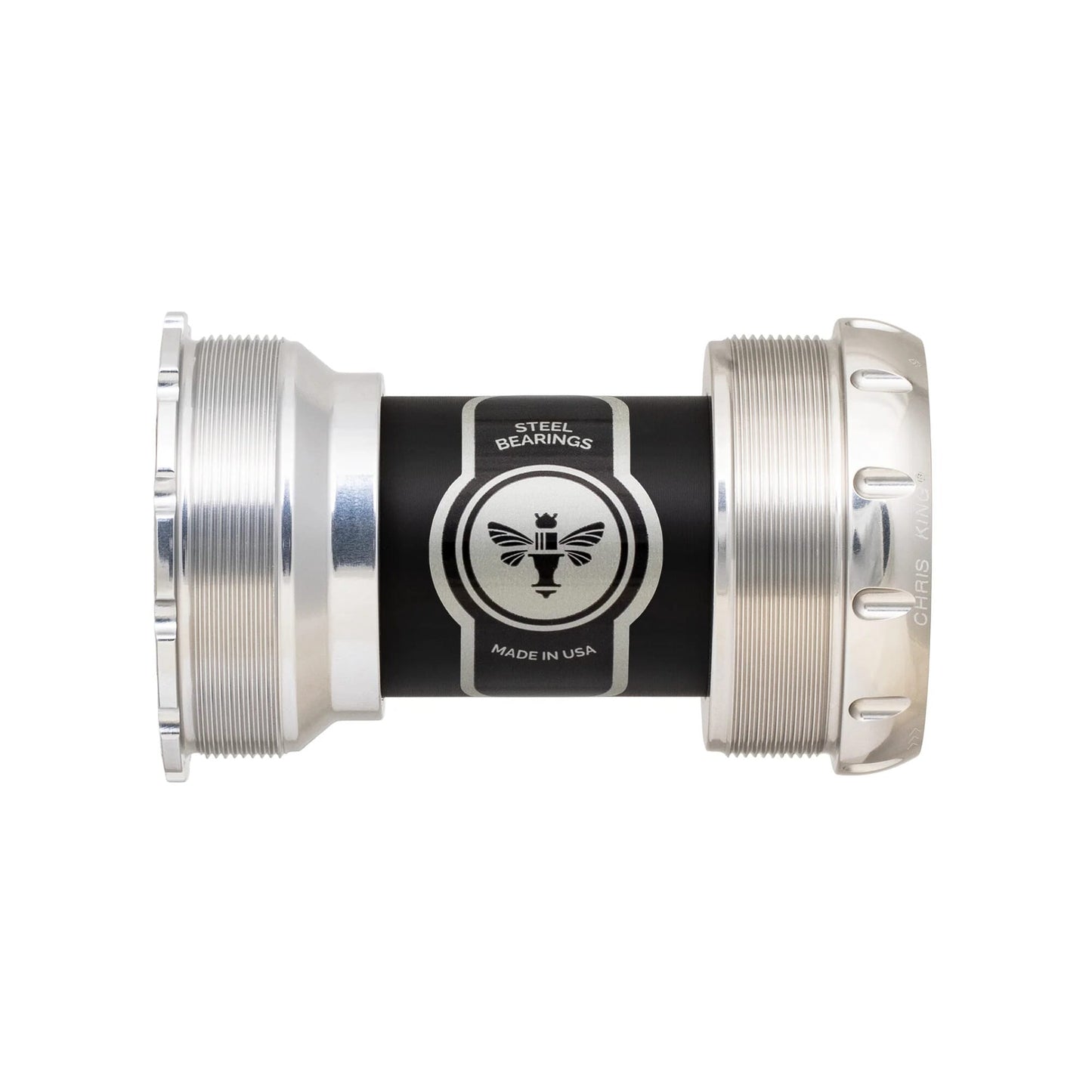 Chris King Threadfit T47A 30 Bottom Bracket-68-73mm-Silver-Ceramic Bearings-BRINK