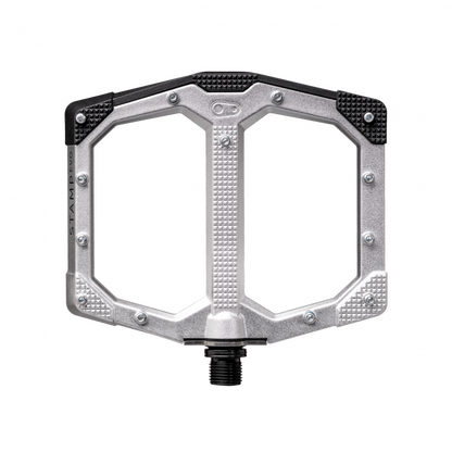 Crankbrothers Stamp EVO Flat Pedals-Large-Silver-BRINK
