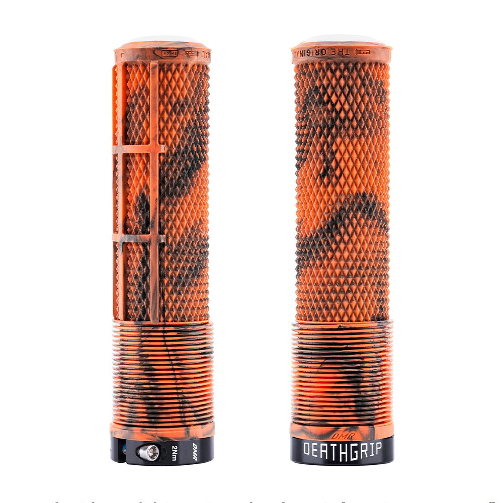 DMR DeathGrip 2 Flangeless Thin in Orange Marble