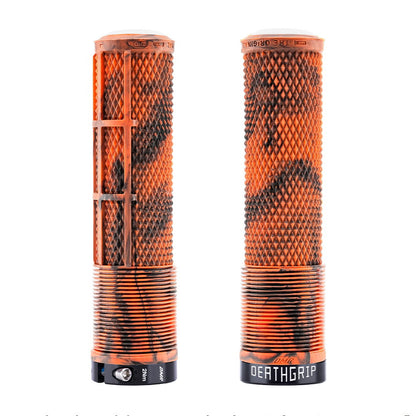 DMR DeathGrip 2 Flangeless Thin in Orange Marble