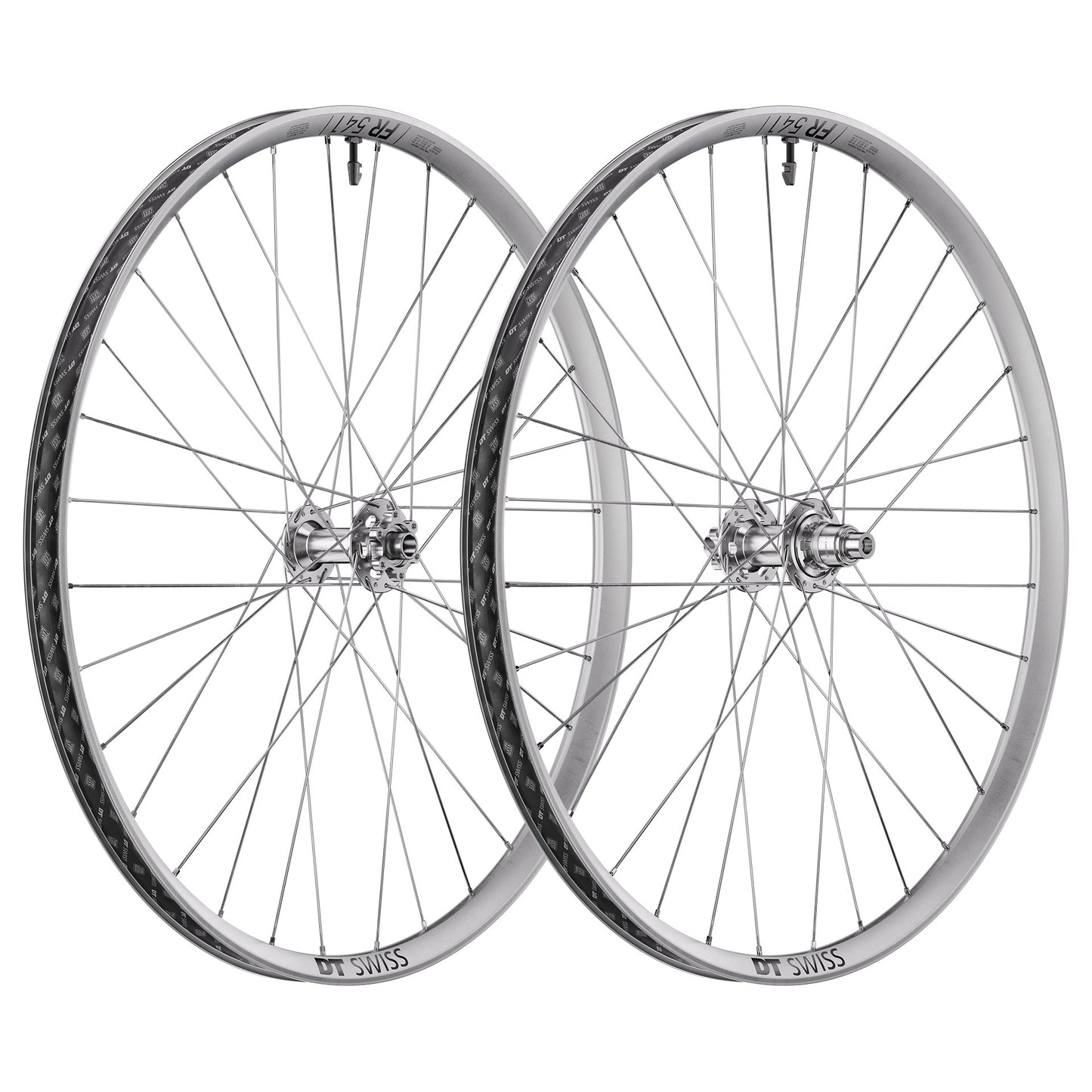 DT Swiss FR 1500 Classic Silver DEG DF LTD 29" Wheelset
