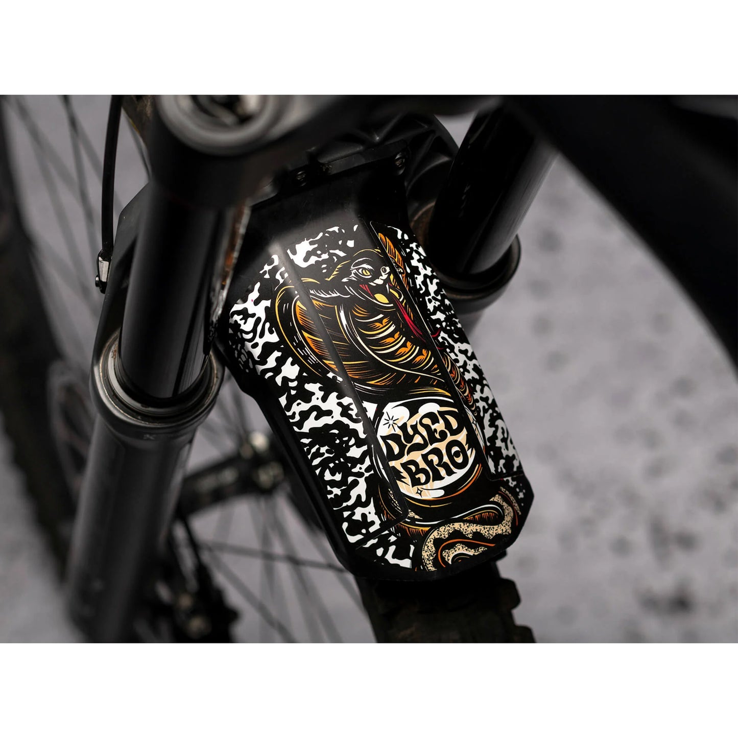 DYEDBRO RRR Mudguard Decal-Rockshox Zeb-BRINK