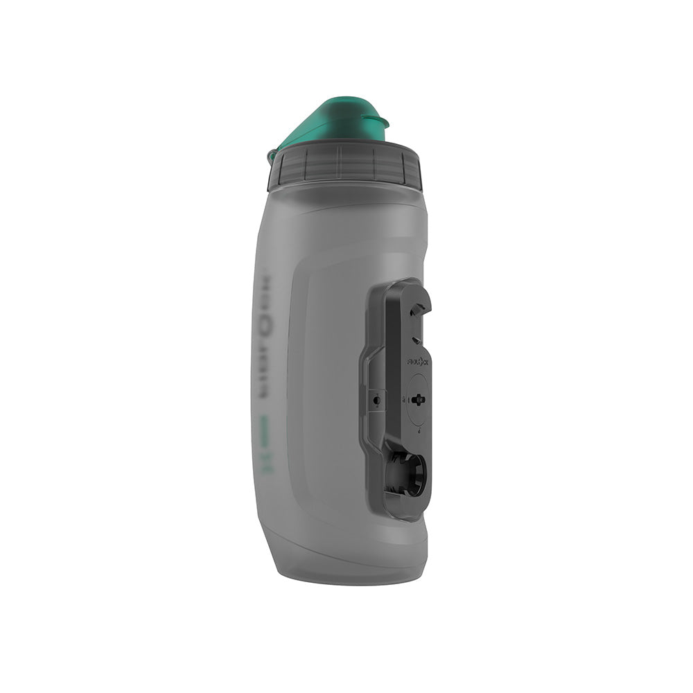 FIDLOCK TWIST Bottle + Connector-590ml-Trans Black / Green-BRINK