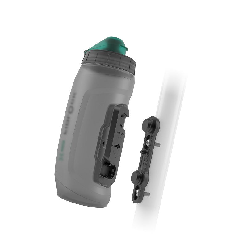 FIDLOCK TWIST Bottle Kit Bike 590-590ml-Trans Black / Green-BRINK