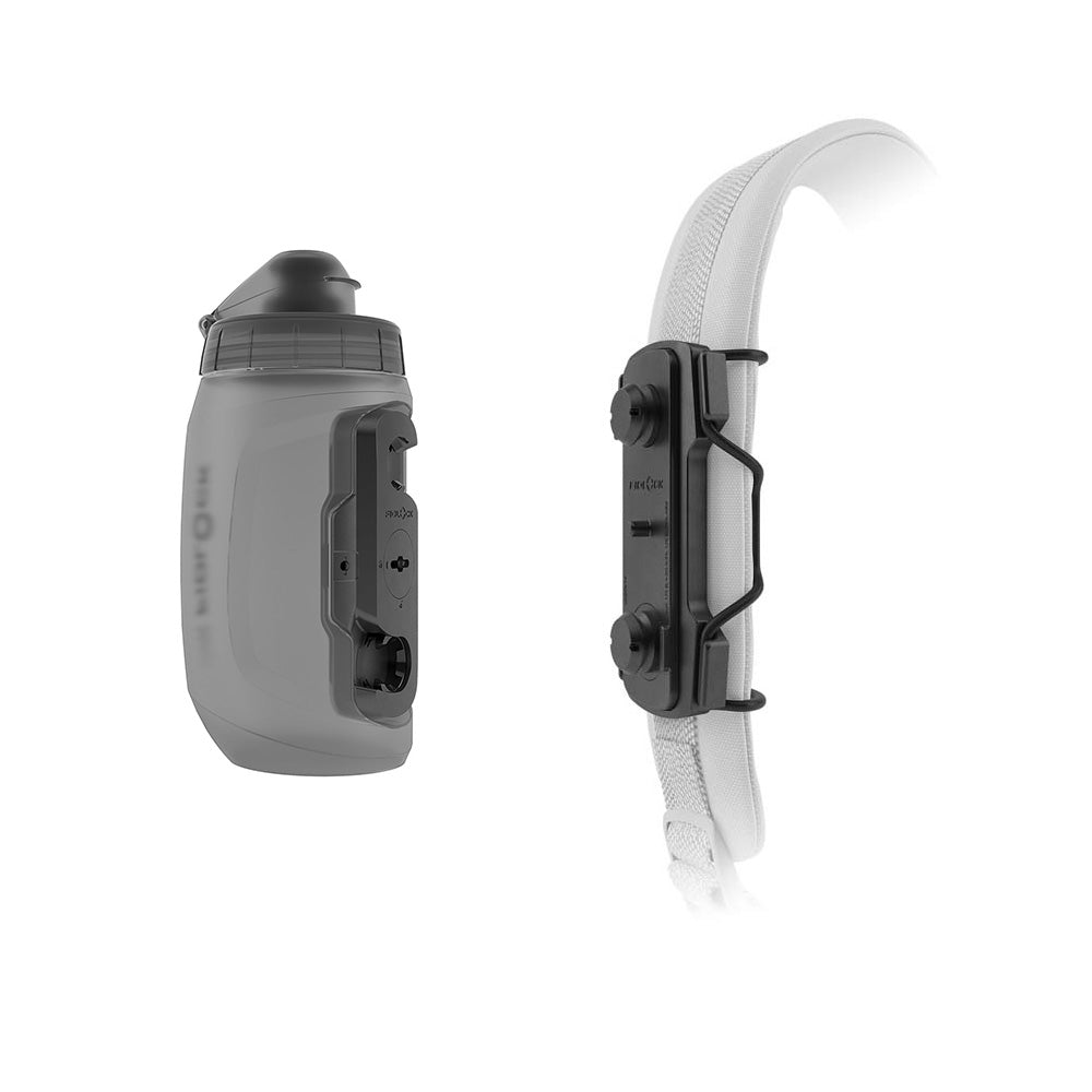 FIDLOCK TWIST Bottle Kit Tex-450ml-Trans Black-BRINK