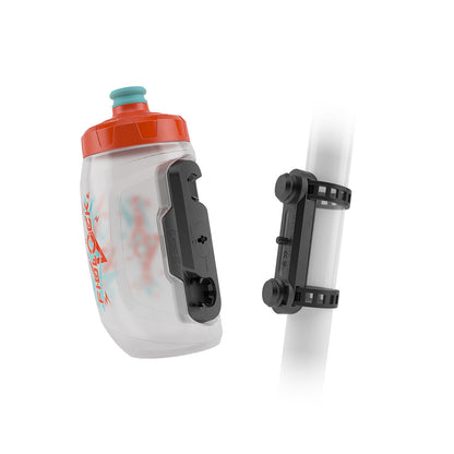 FIDLOCK TWIST Bottle Kit Uni 450 kids-450ml-Clear / Orange-BRINK