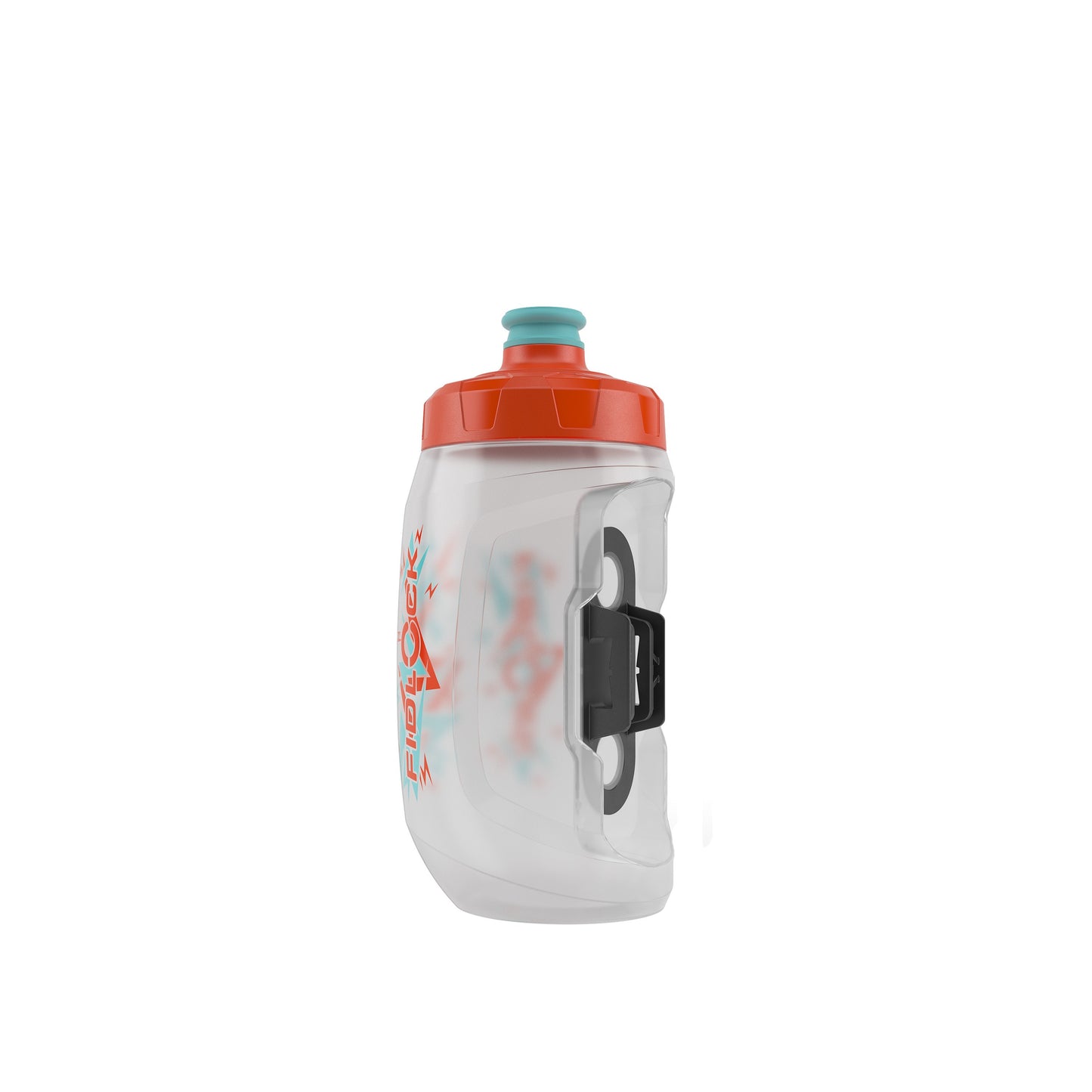 FIDLOCK TWIST Bottle Only-450ml-Clear / Orange-BRINK