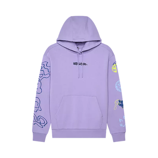 FOX W HELLO FUTURE FLEECE PO-S-Frequency lilac-BRINK
