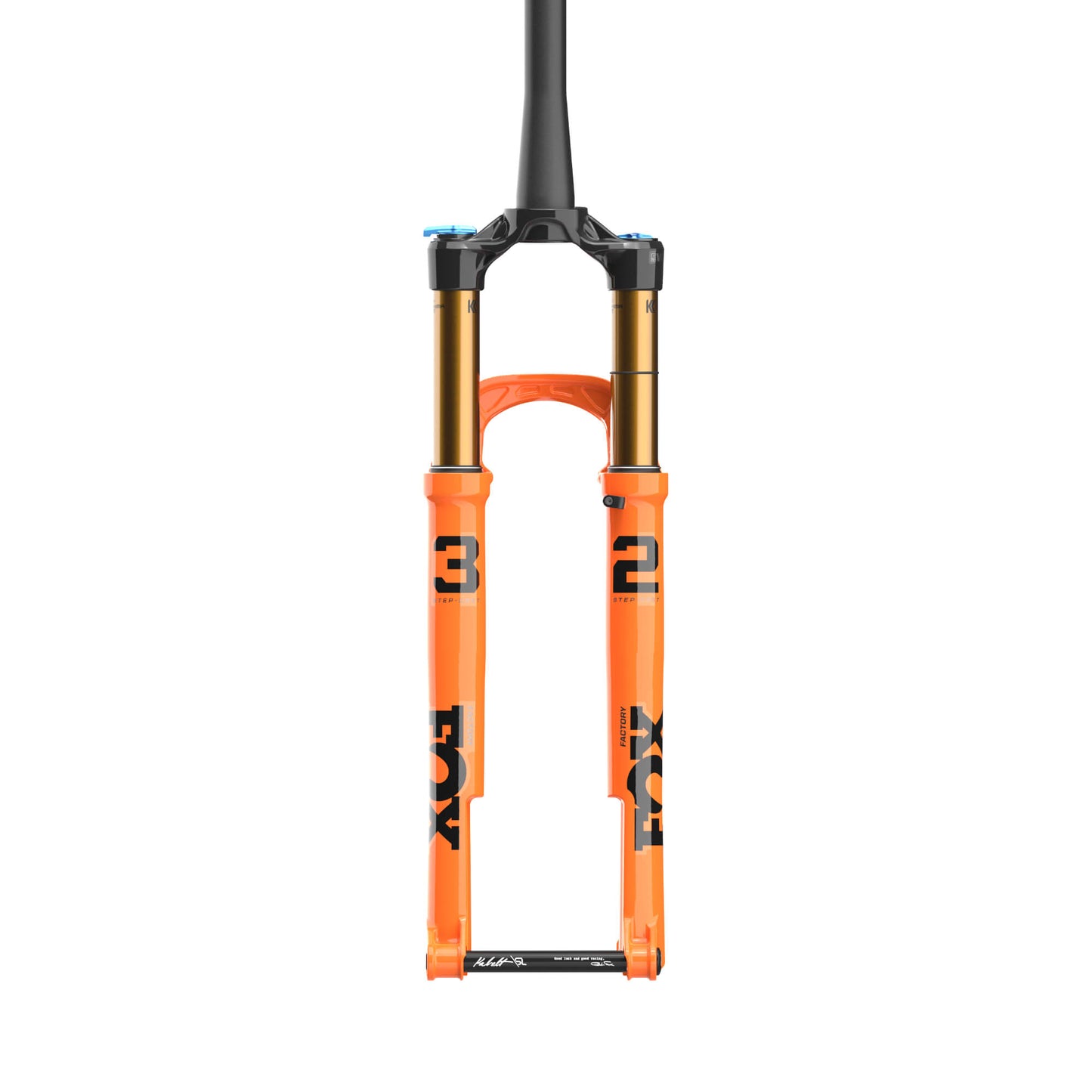 Fox 32 Step-Cast Factory 29 Grip SL Fork 2025-100mm-Orange-110 x 15mm Kabolt SL / 44mm-BRINK