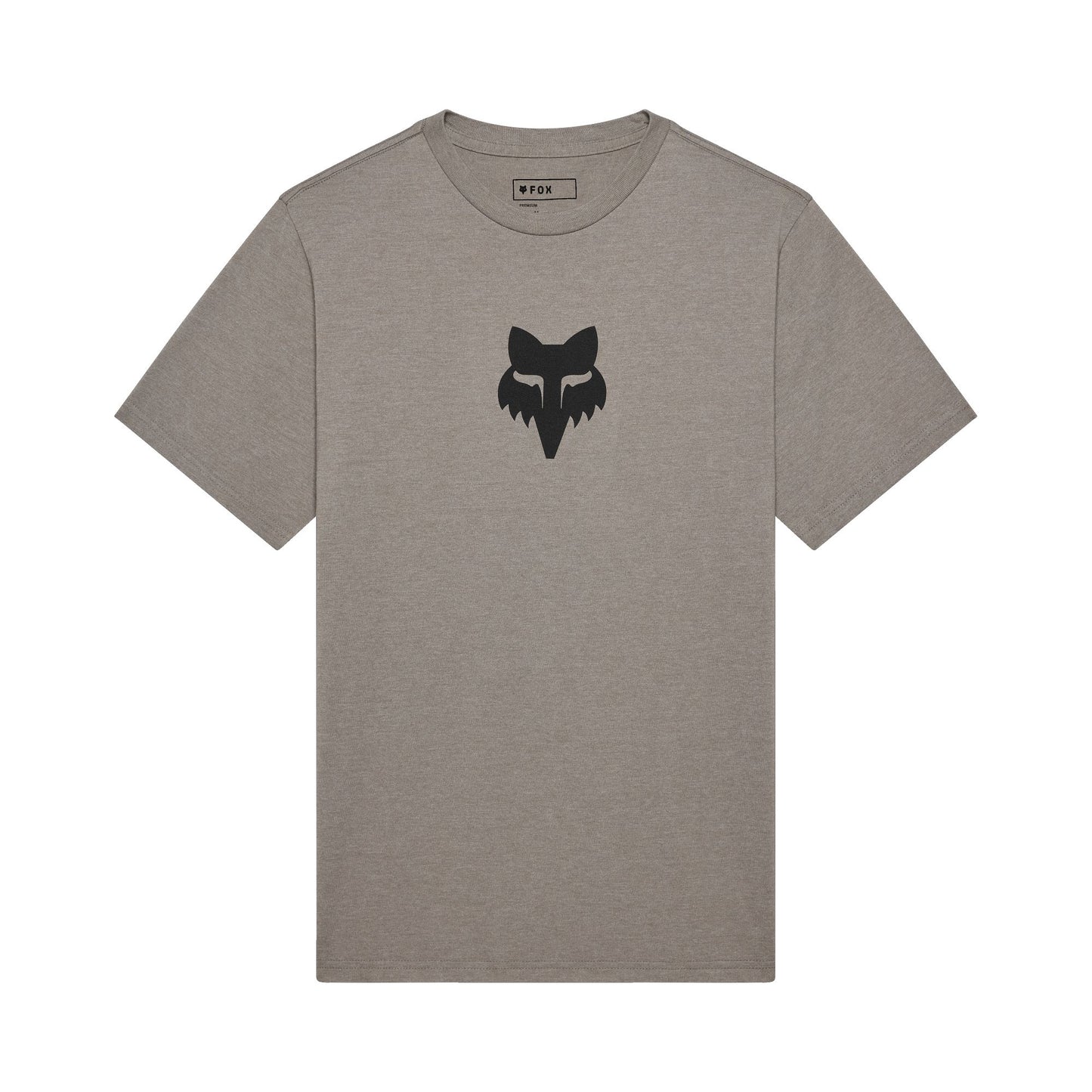 Fox Head 195 Original Tee-S-Heather Graphite-BRINK