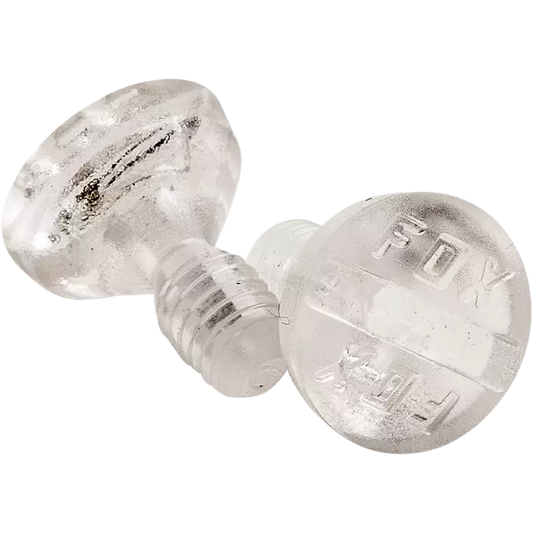 Fox Head 2020 V3 Rs/Rpc Visor Screws - 2Pk-One Size-Clear-BRINK