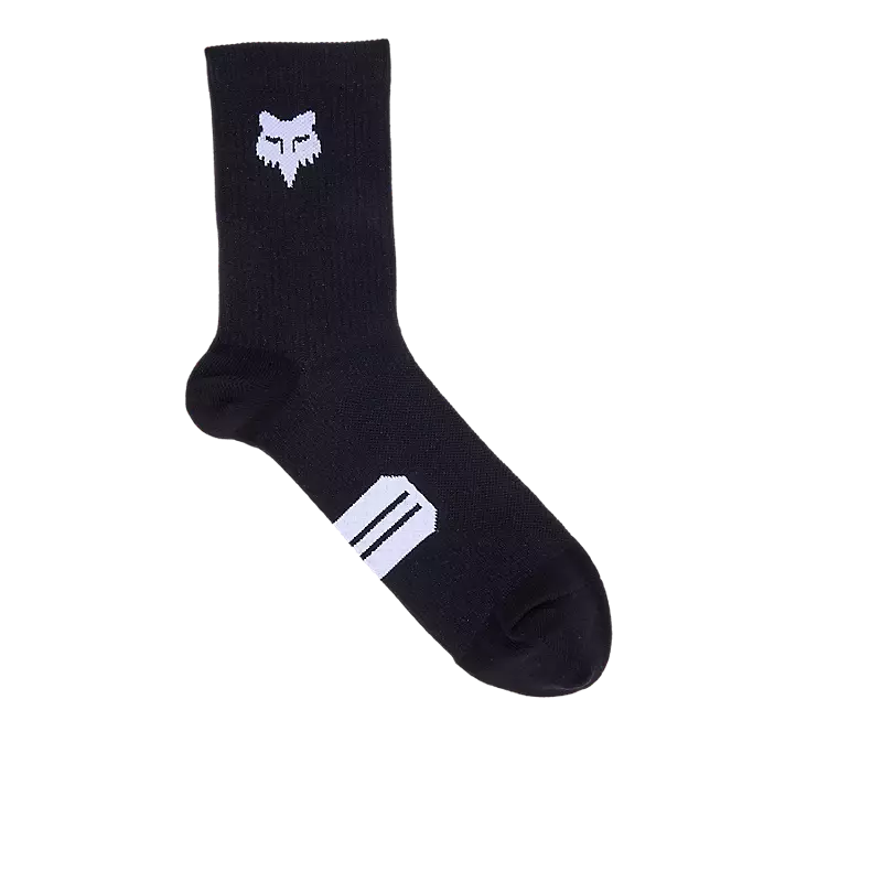 Fox Head 6" Ranger Sock Prepack Black-XS/S-Black-BRINK